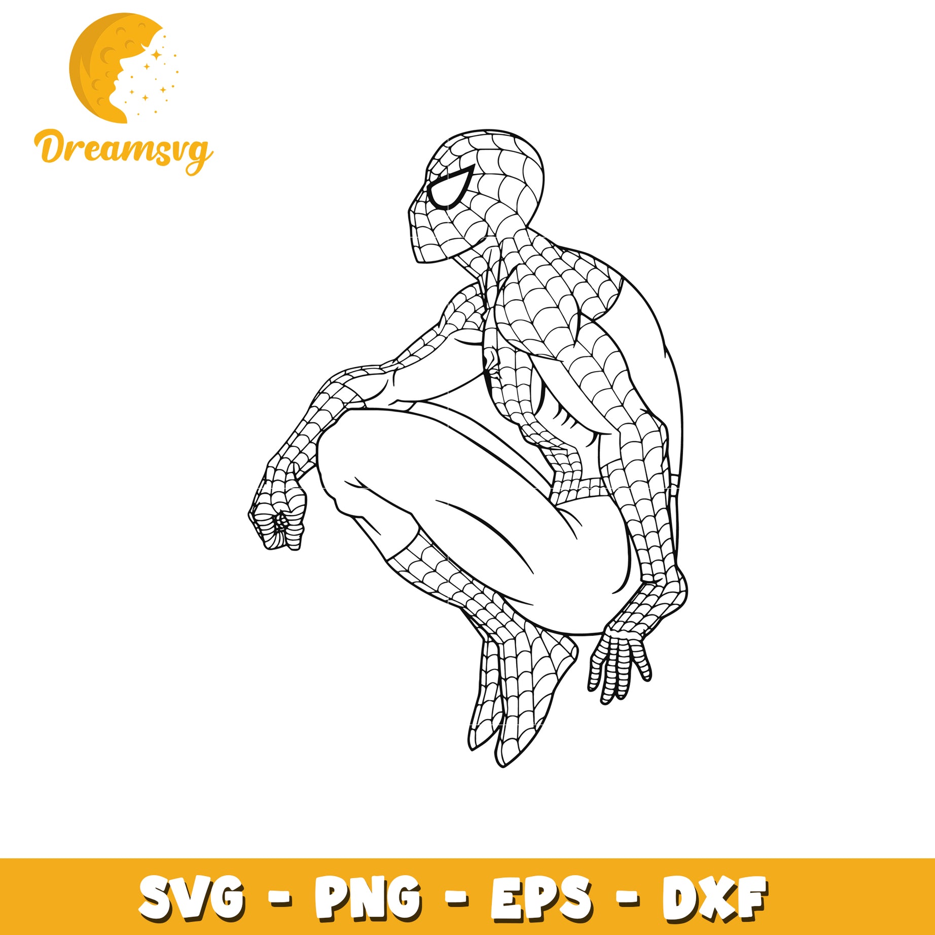 Spiderman SVG Cut File for Cricut and Silhouette Design