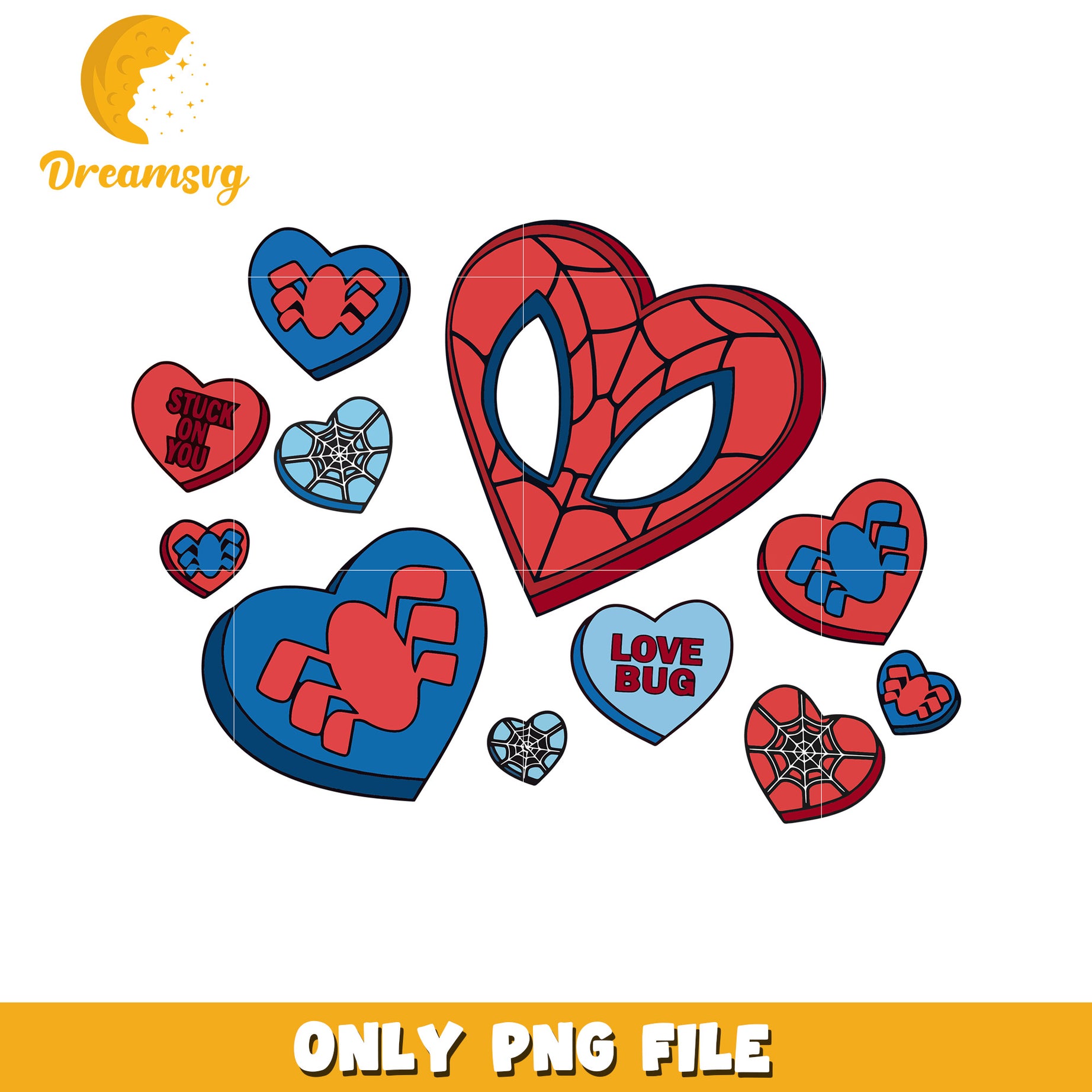 Spiderman Valentine PNG Clipart