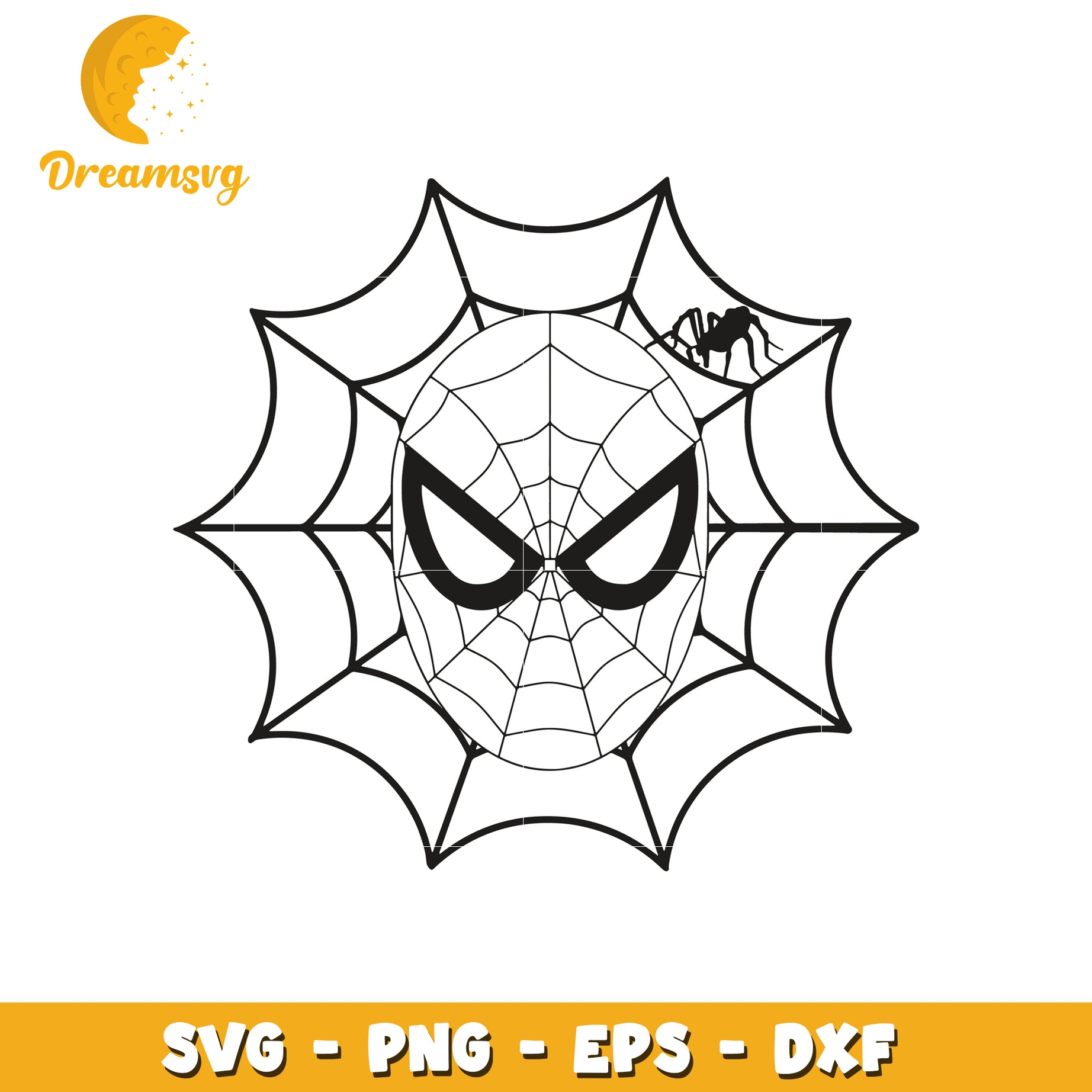 Spiderman Web SVG Cut File