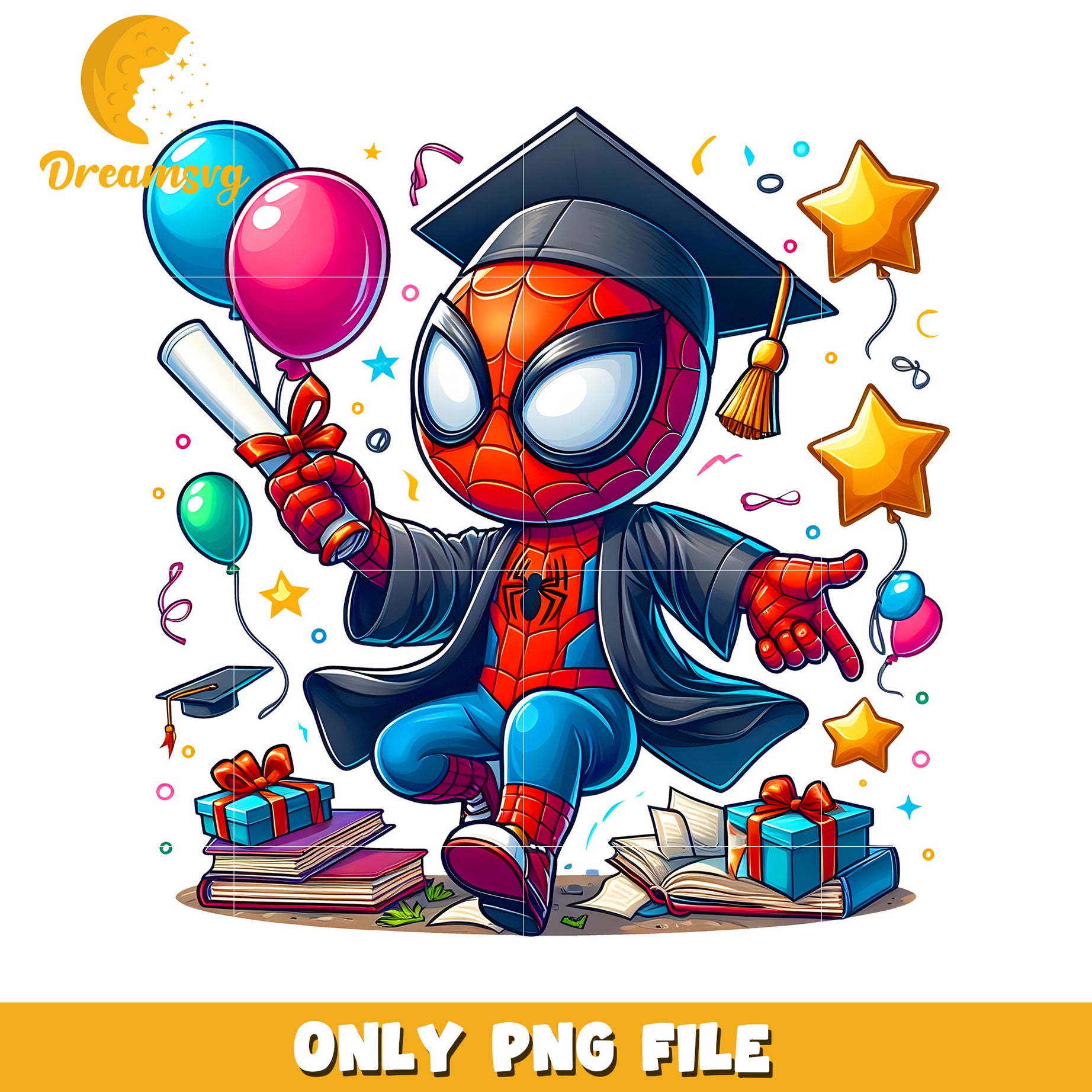 Spider man graduation png, marvel graduation graduation​  png, marvel characters png