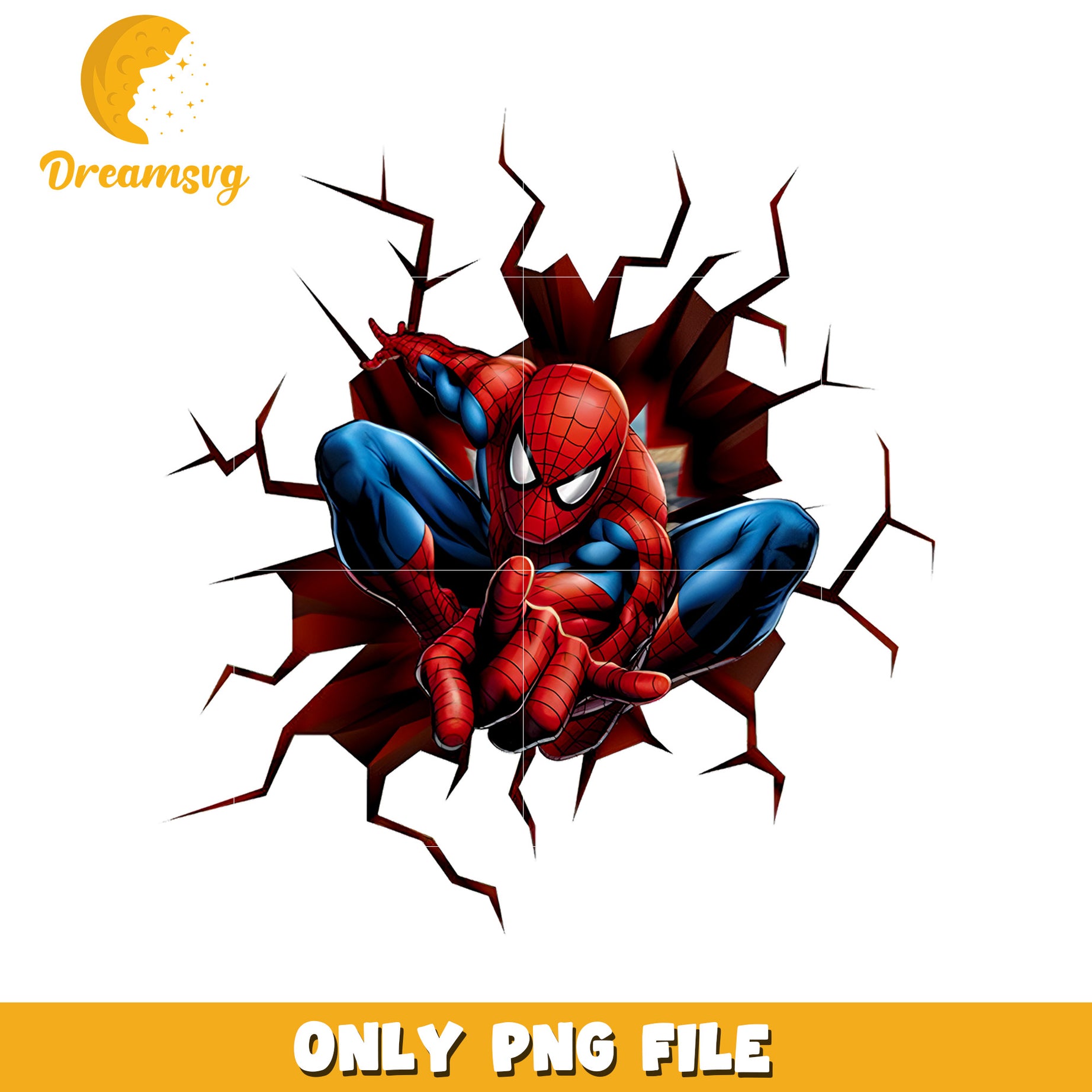 Spiderman in the wall png, petter parker png, spiderman png