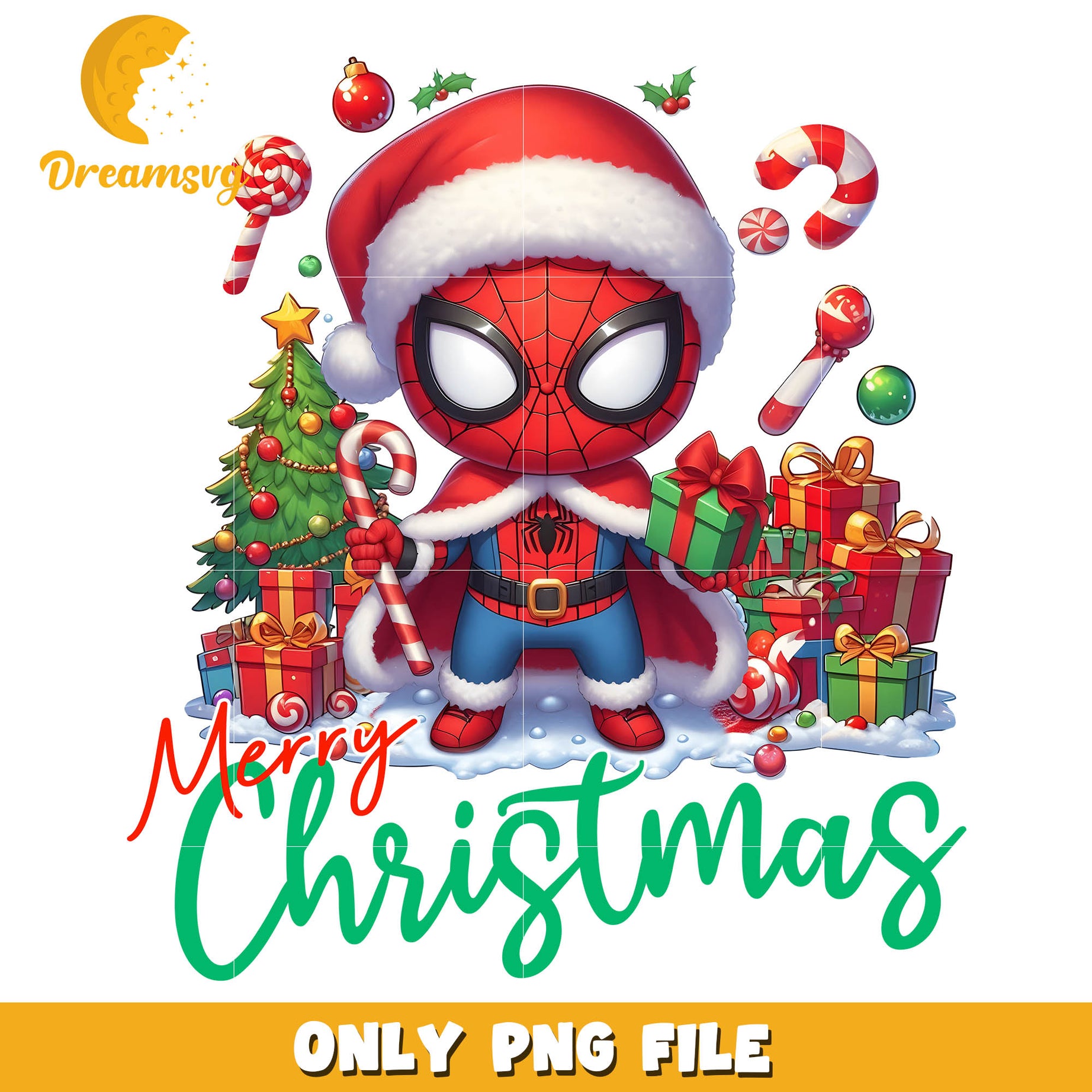 Spider man merry christmas png, marval heroes​ png, spider man png