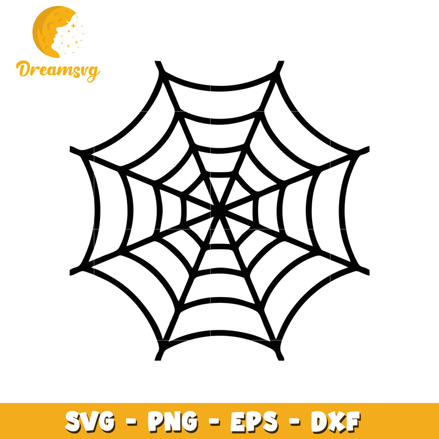 Spiderweb SVG PNG EPS DXF Files