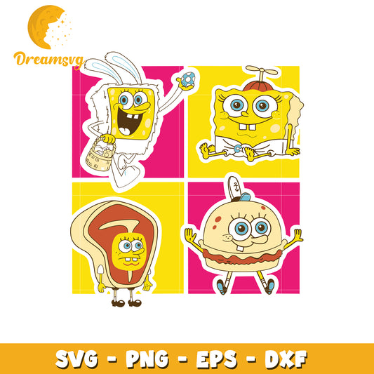 SpongeBob Squarepants SVG Bundle