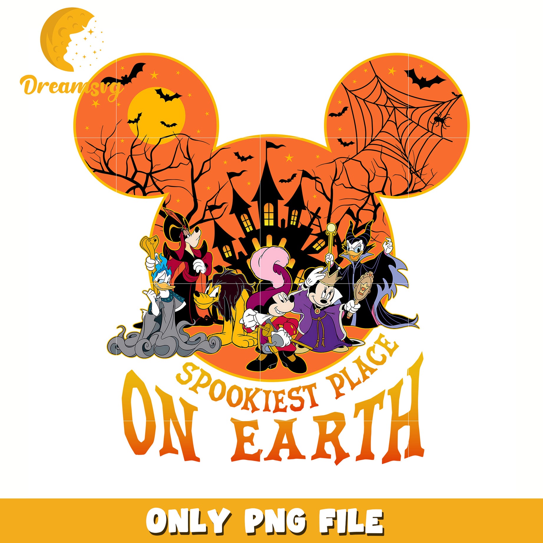 Spookiest place on earth png, halloween toys png, halloween time png