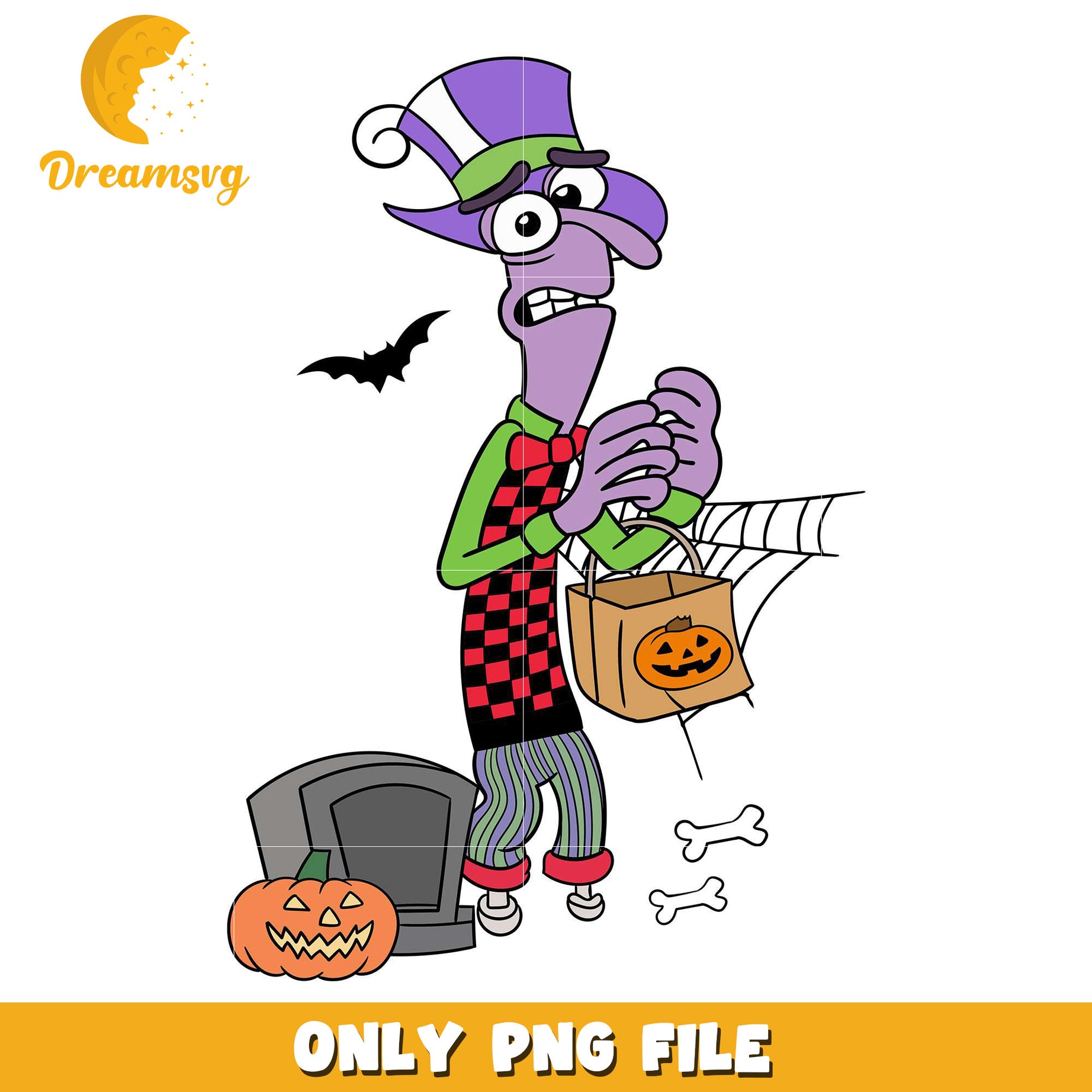 Spooky Fear Inside Out Halloween png, halloween pumpkin png, halloween cookies png