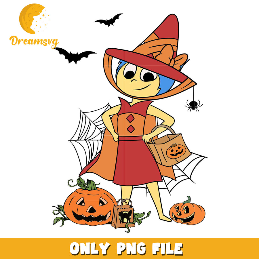 Spooky Joy Inside Out Halloween png, halloween pumpkin png, halloween cookies png