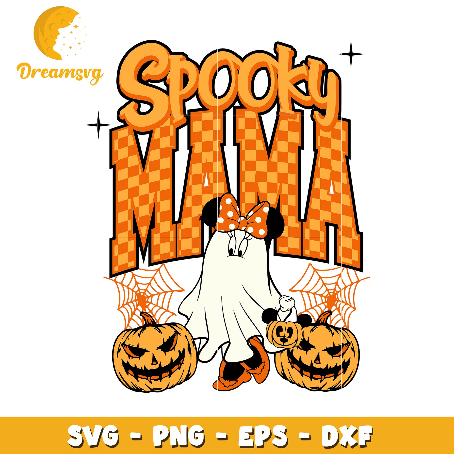 Spooky mama halloween ghost svg, Disney movies halloween svg