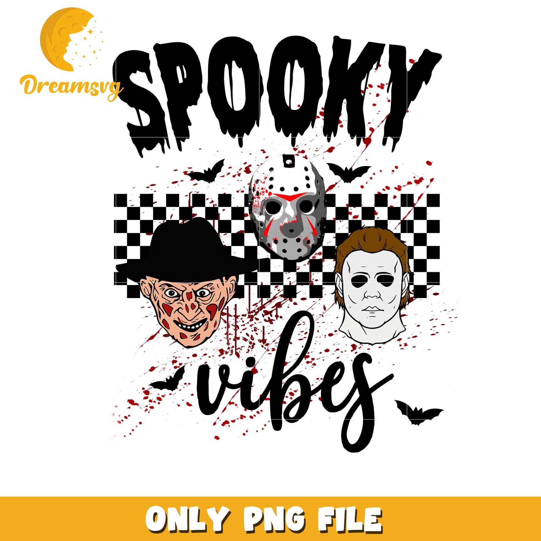 Spooky vibes halloween horror killers png, Horror movies killers png