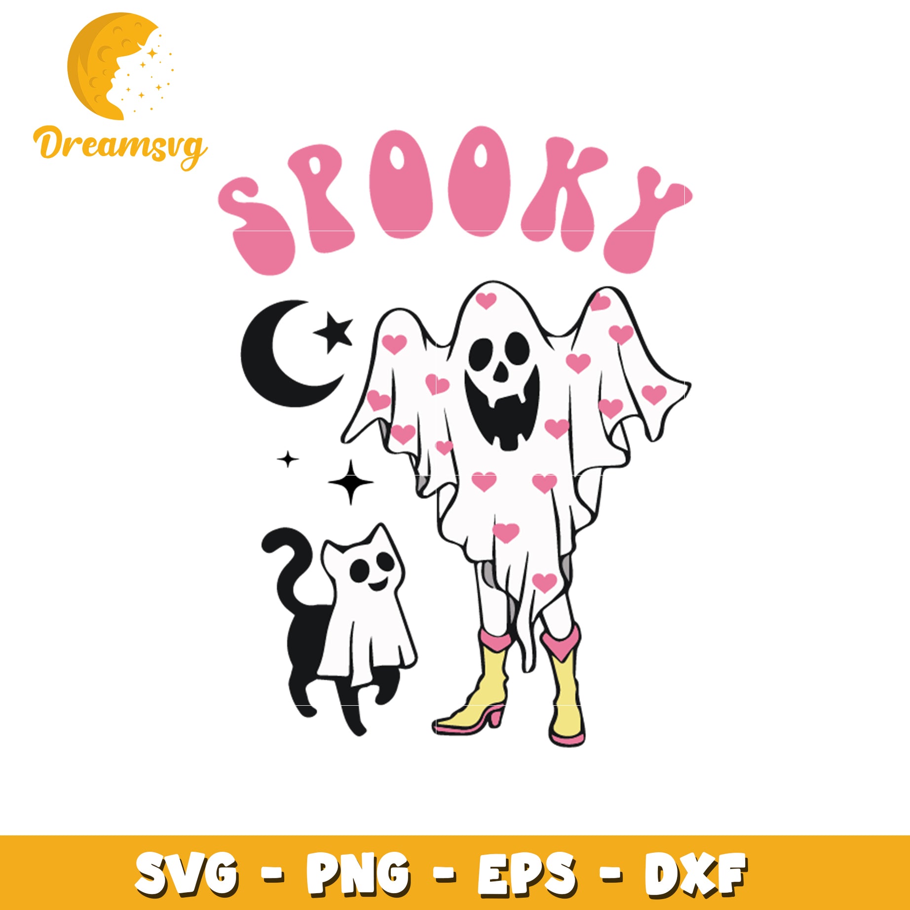 Spooky cat cosplay halloween svg, spooky svg, halloween svg