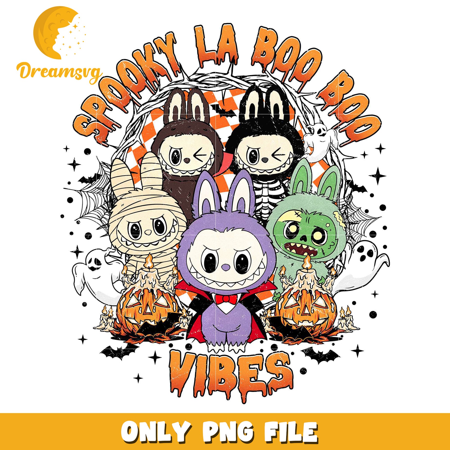 Spooky la boo boo vibes png, halloween horror nights​​ png, halloween​ png