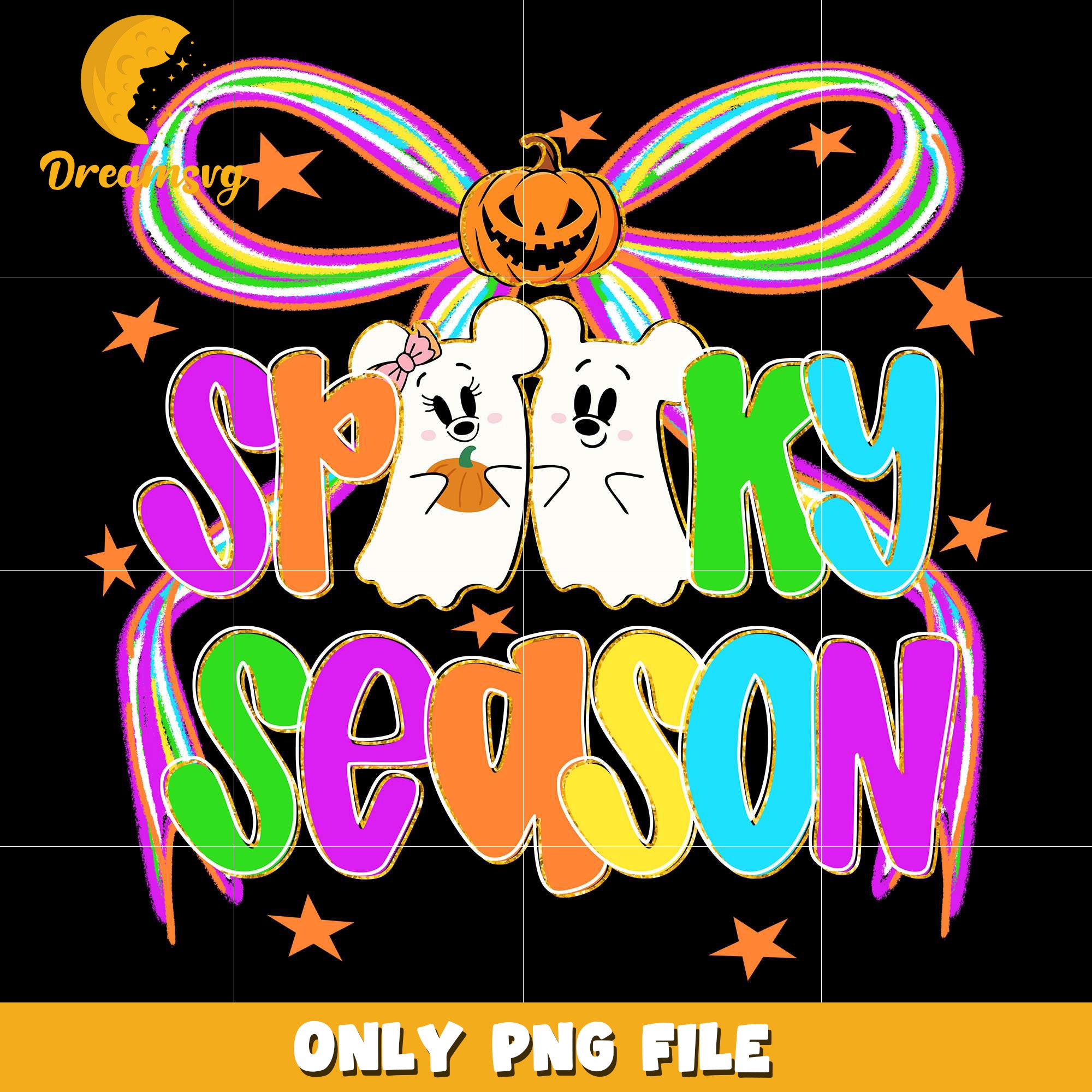 Spooky season colorful png, halloween kills​​​ png, halloween decorations​​ png