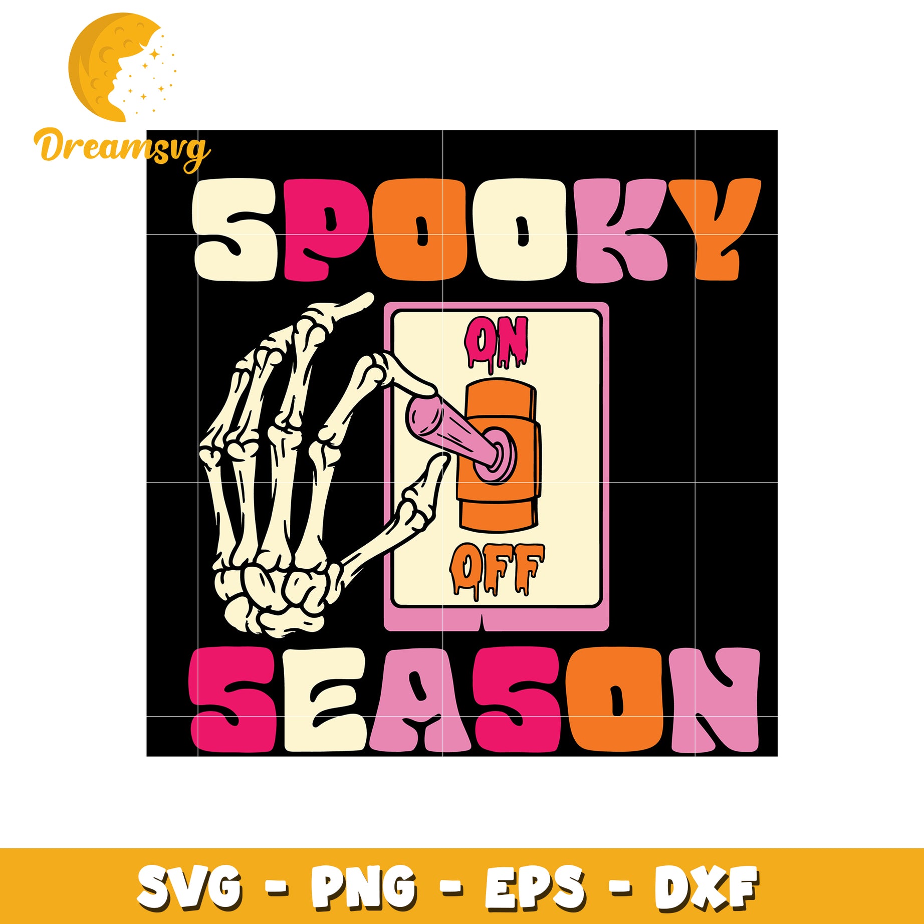 Spooky season mode on svg, human skeleton svg, spooky svg