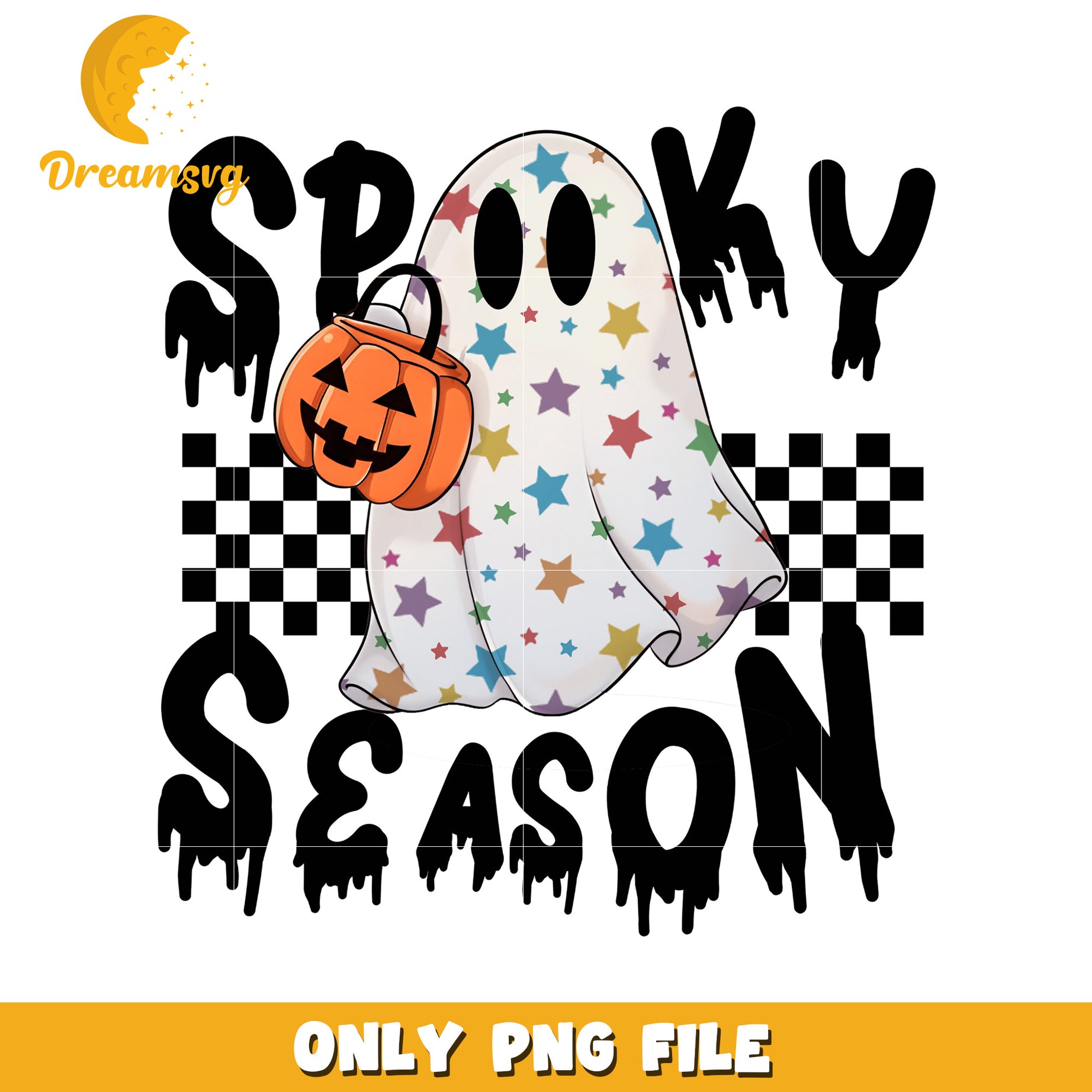 Spooky season png, halloween png, halloween vacation png