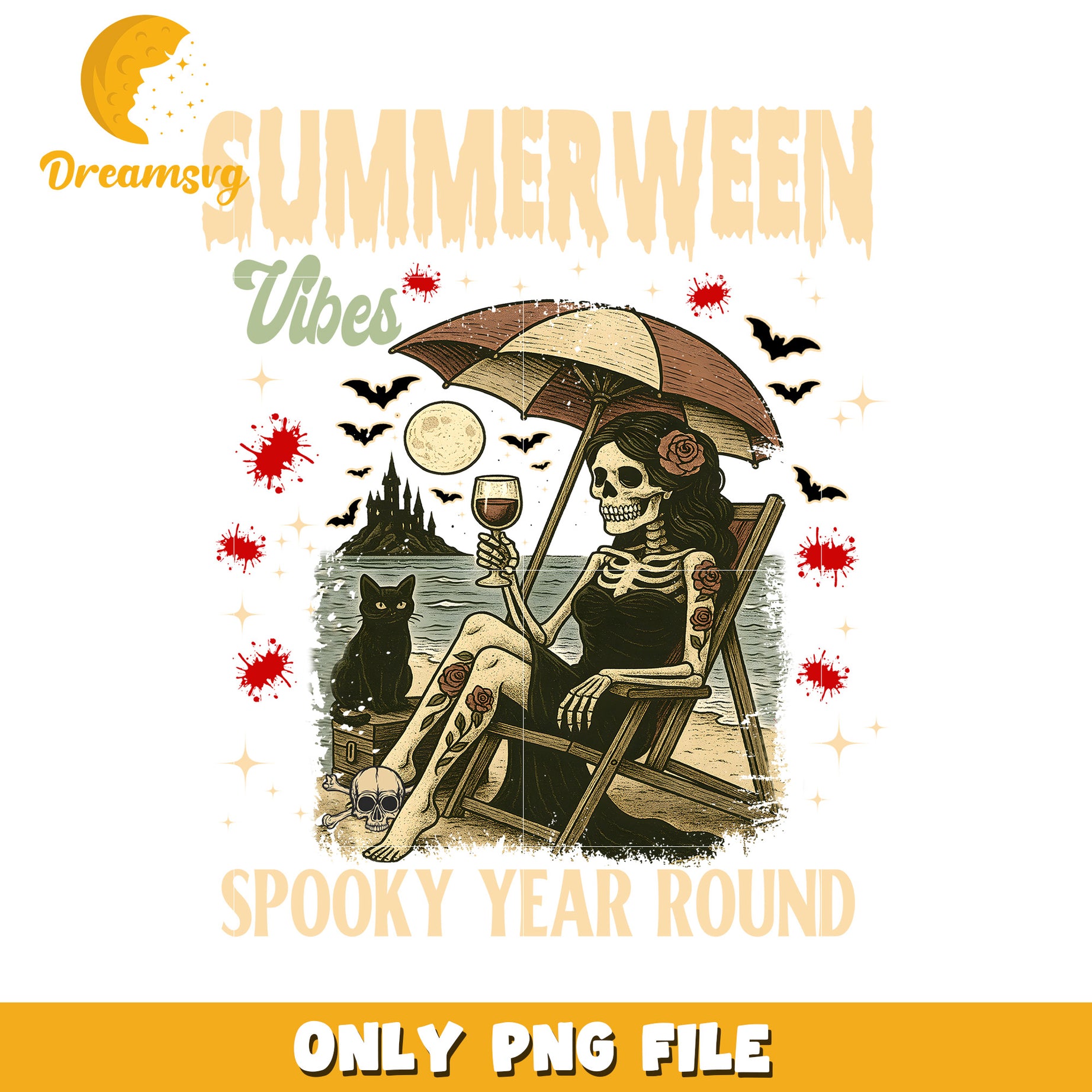 Spooky year round png, halloween drawings​ png, halloween jokes​ png