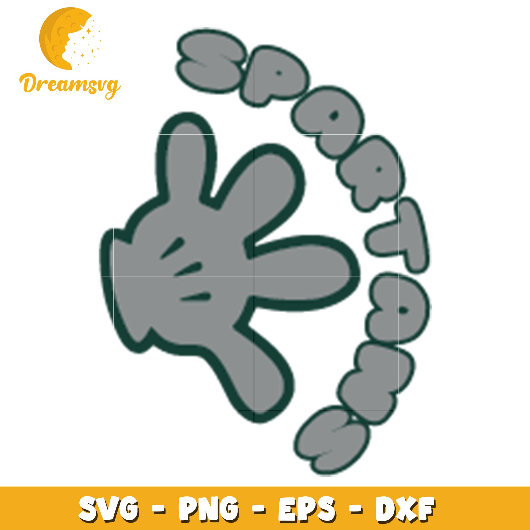 Sport Glove SVG PNG EPS DXF Cut File