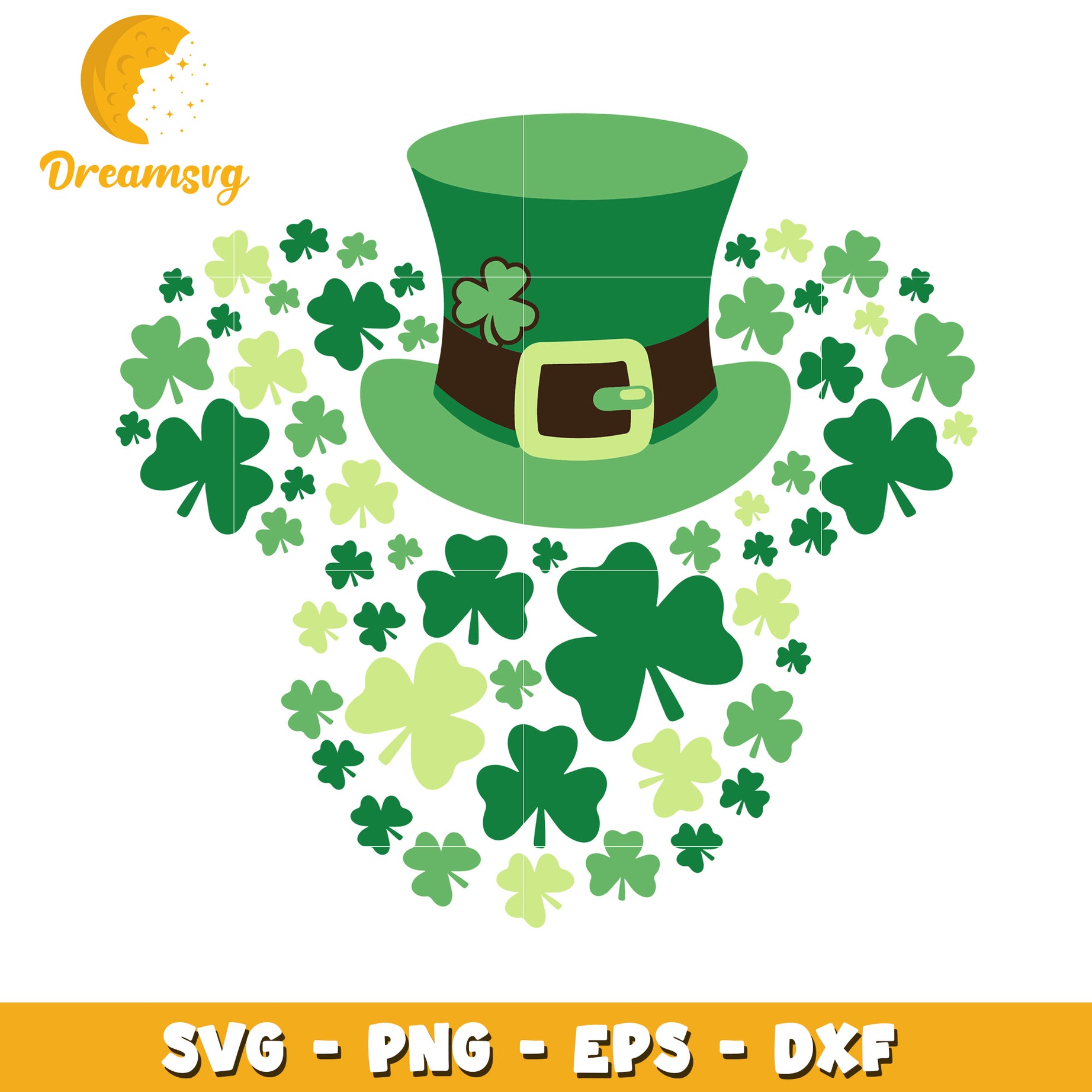 St Patricks Day Leprechaun Hat SVG