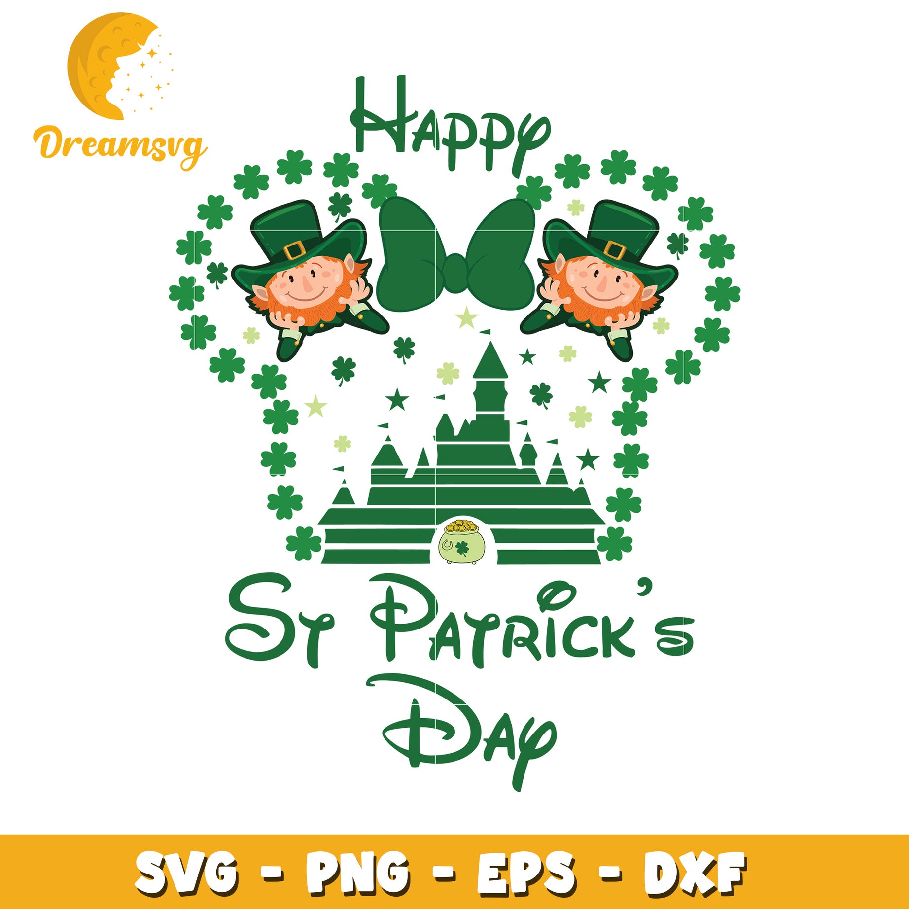 St Patricks Day SVG Disney Leprechaun