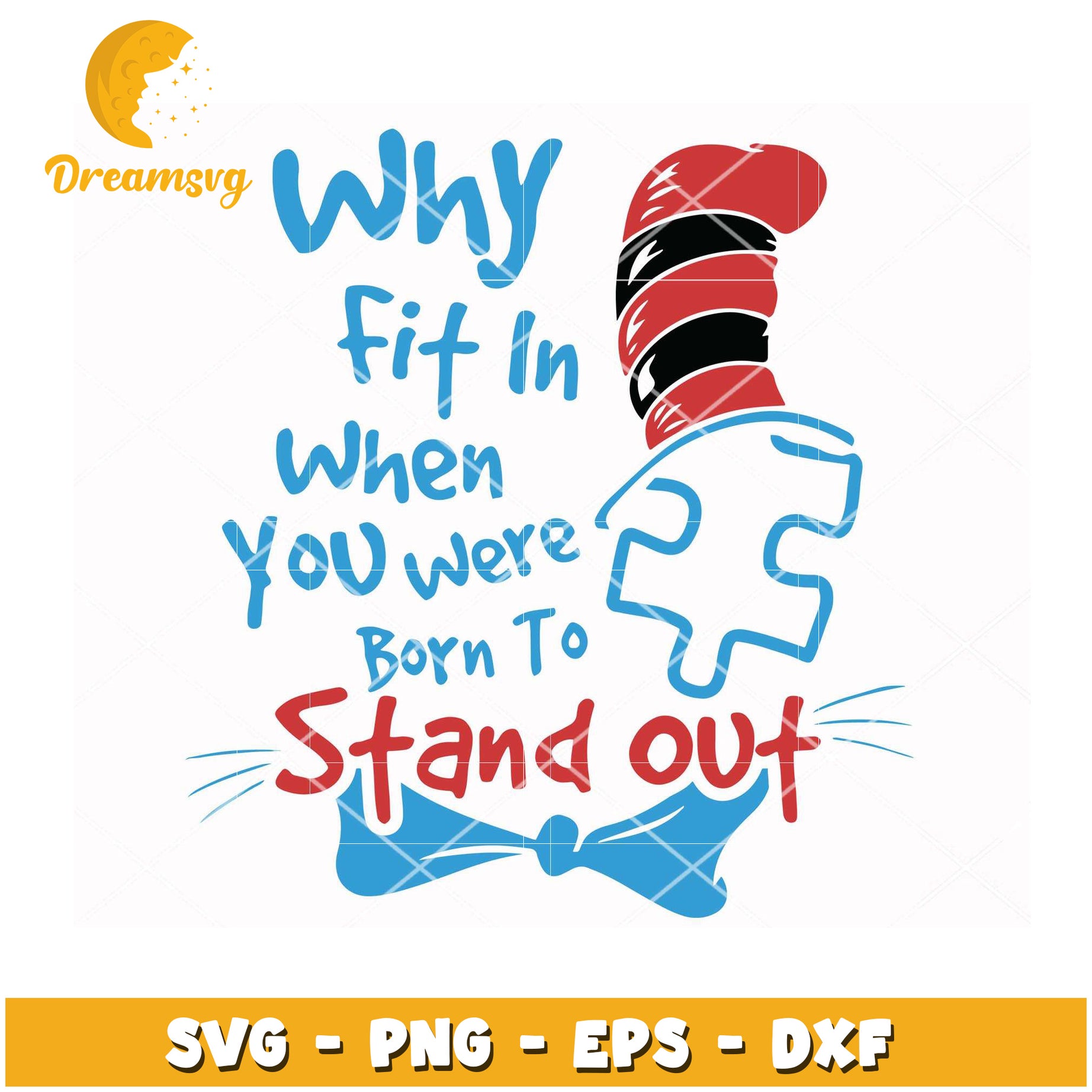 Stand Out SVG Cut File