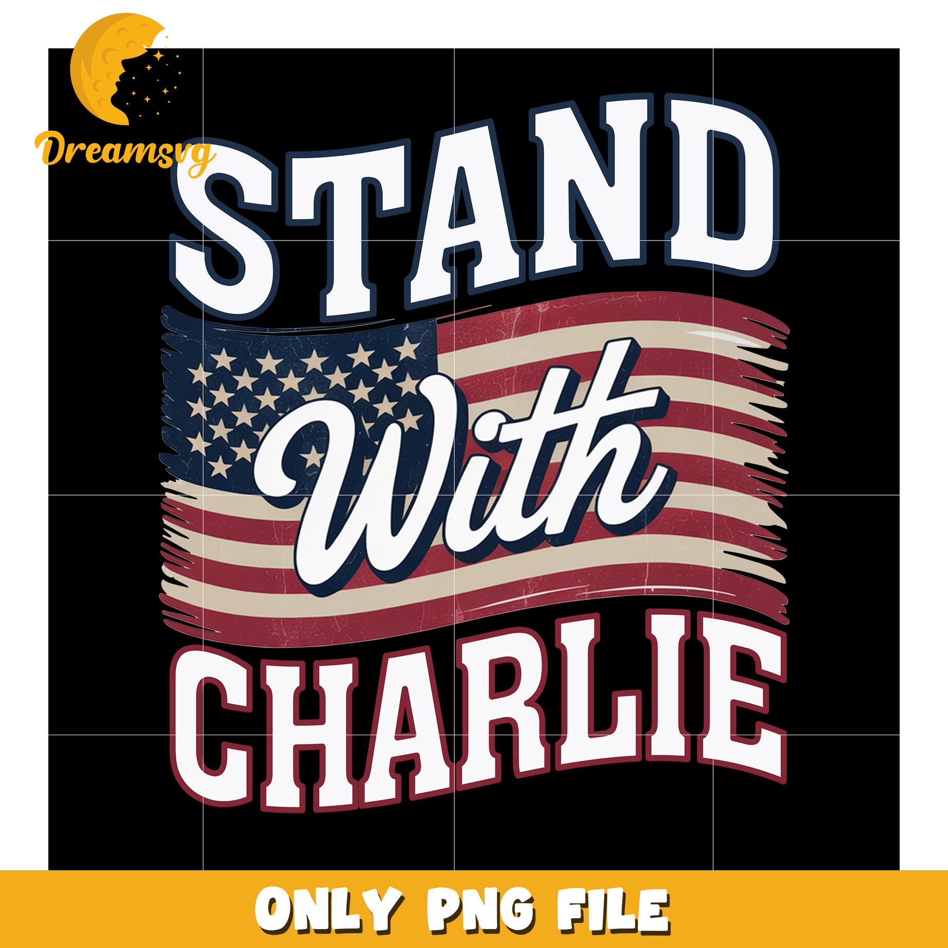 Stand with charlie america flag png, charlie kirk flash​​ png, charlie kirk podcast​​ png