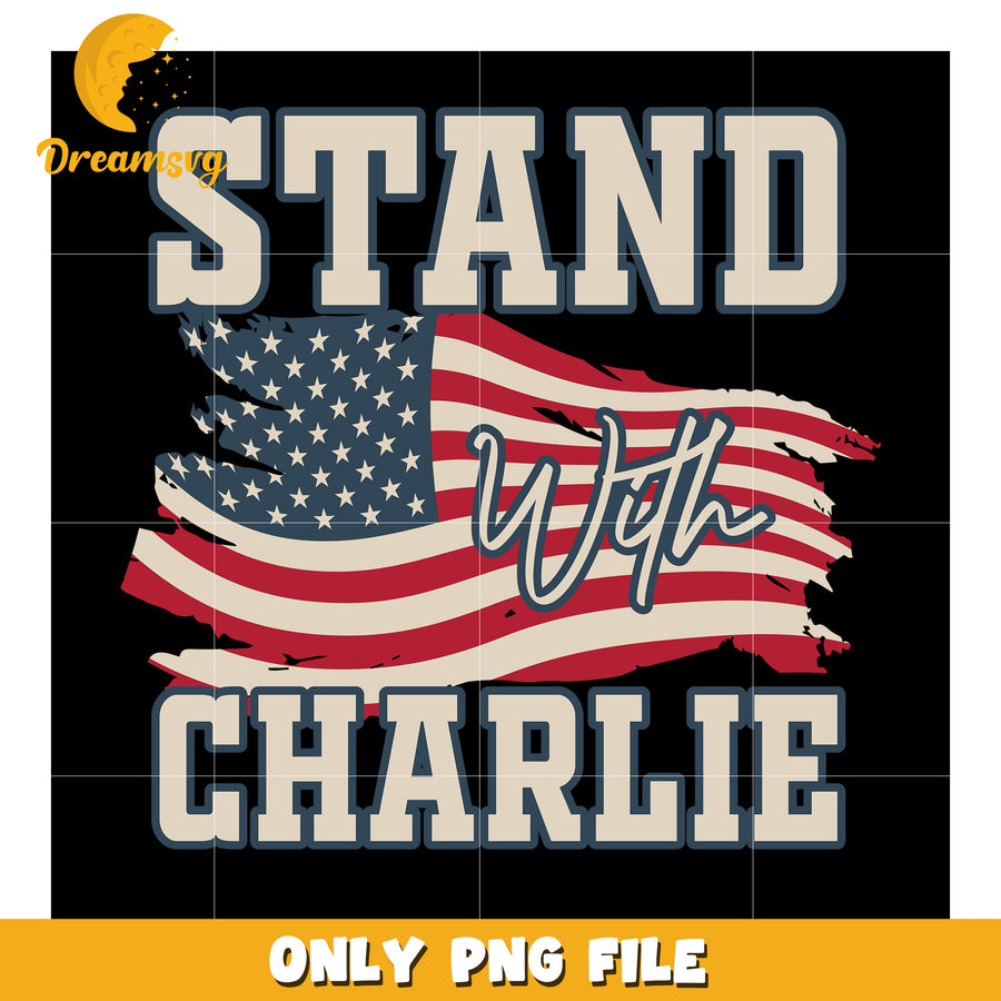 Stand with charlie png, charlie kirk flash​​ png, charlie kirk podcast​​ png