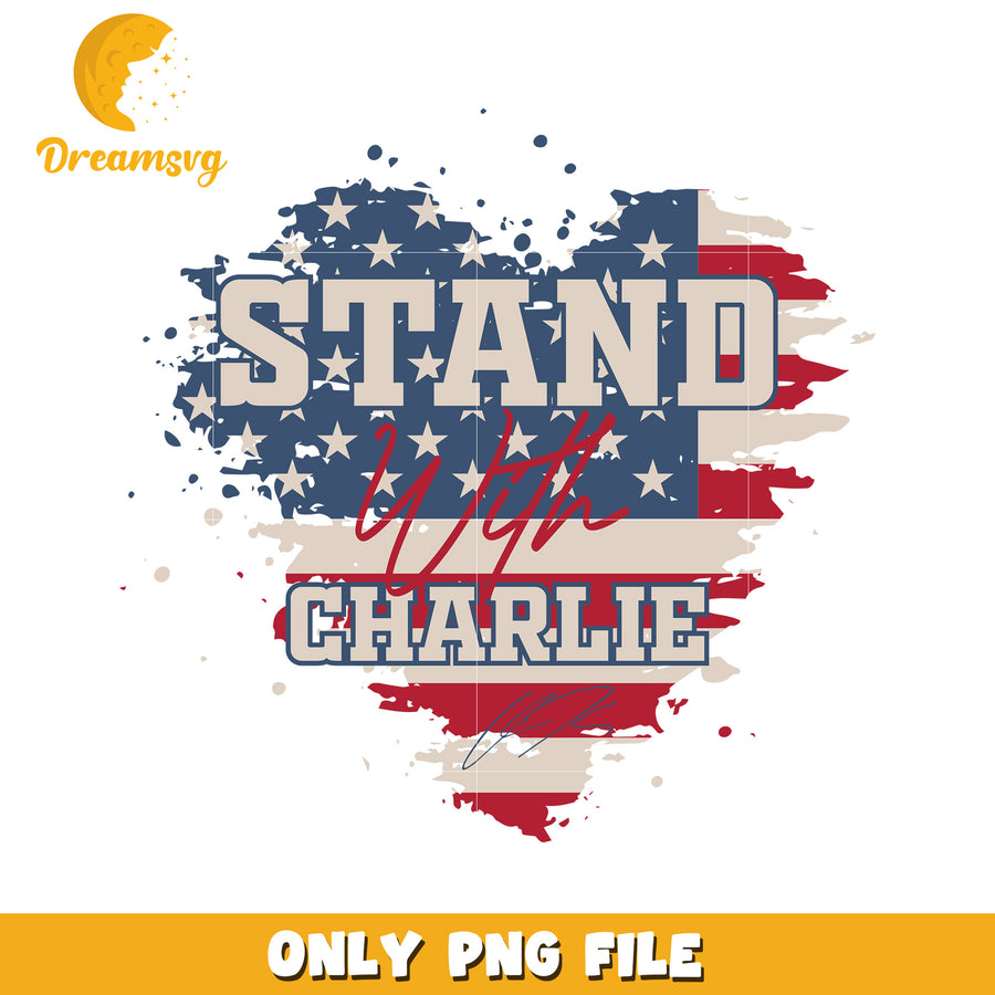 Stand with charlie png, charlie kirk net worth​ png, freedom america​ png