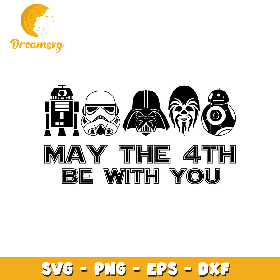 Star Wars May 4th SVG Bundle
