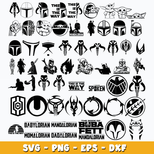 Star War bundle svg, Star War svg, movie svg, digital download