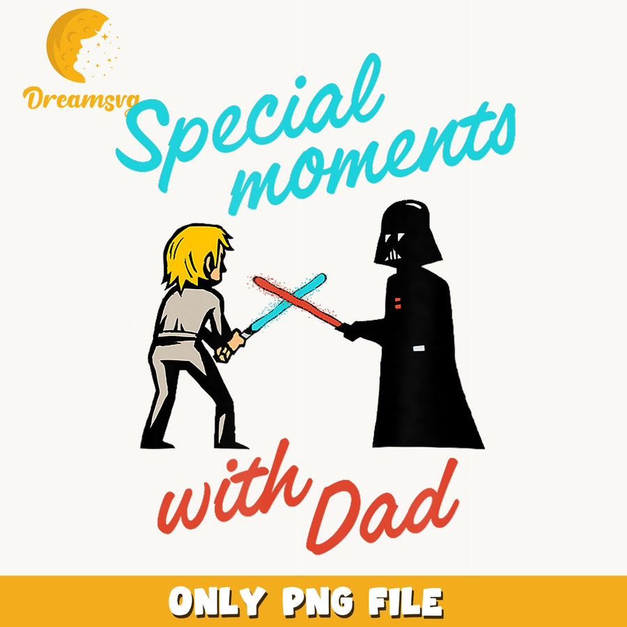 Star Wars Special Moments With Dad PNG, Darth Vader Luke, Father PNG
