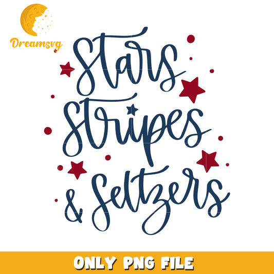 Star strupes and seltfer png, stars and stripes parody png, 4th of july humor png