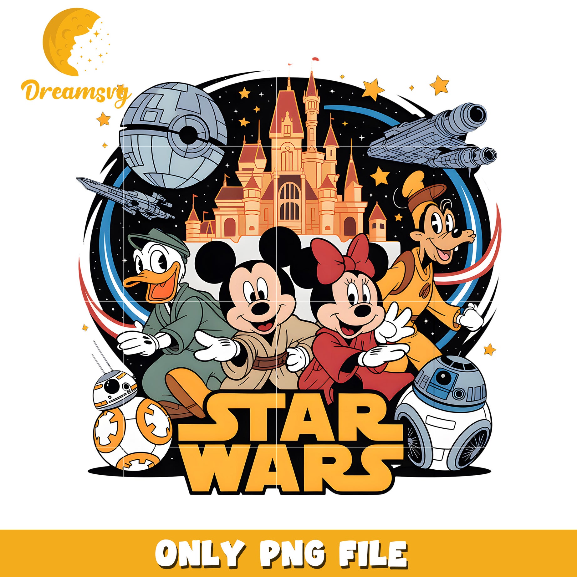 Star wars mickey mouse png, disney mickey png, star wars png