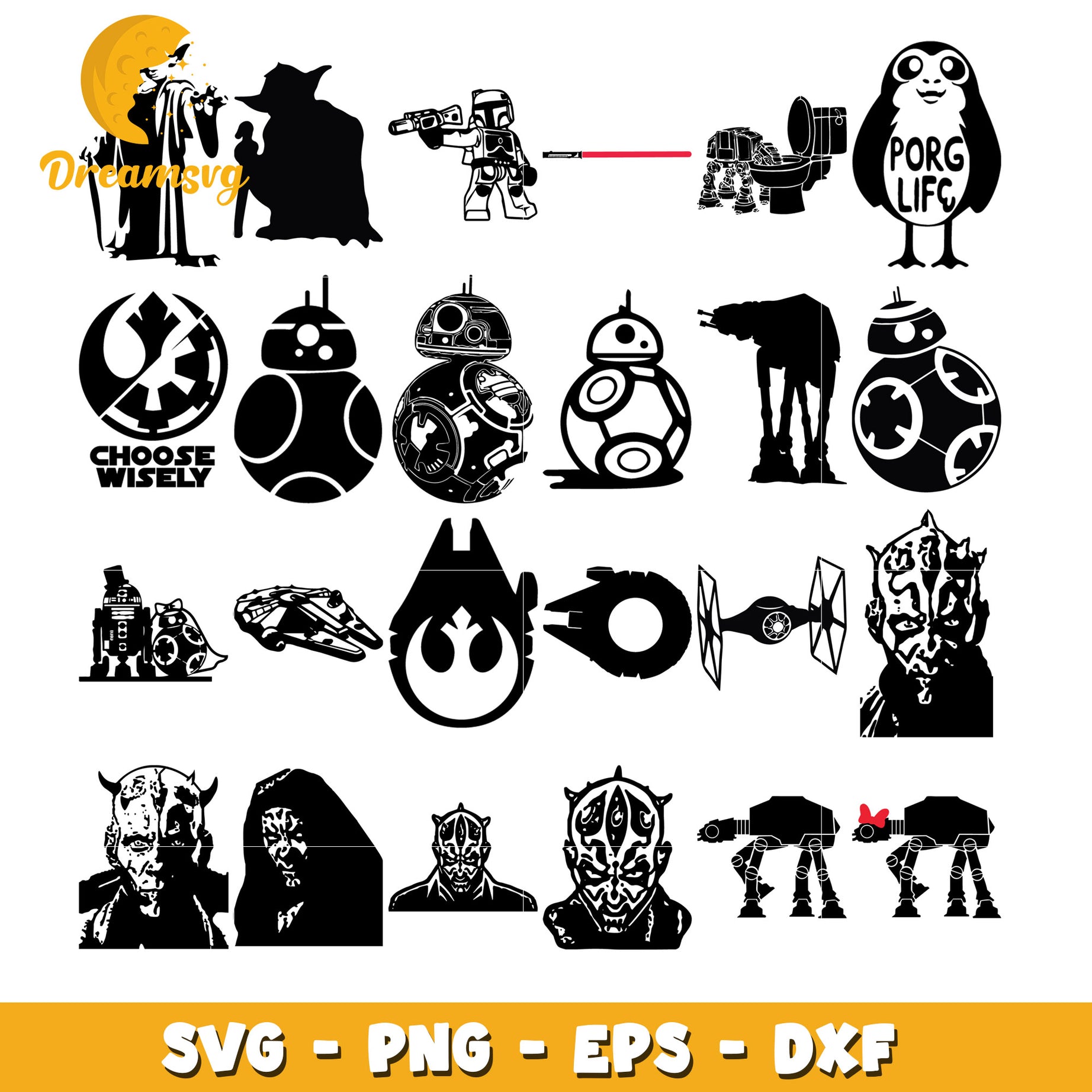 Choose wisely star wars bundle svg, galaxy edge star wars svg