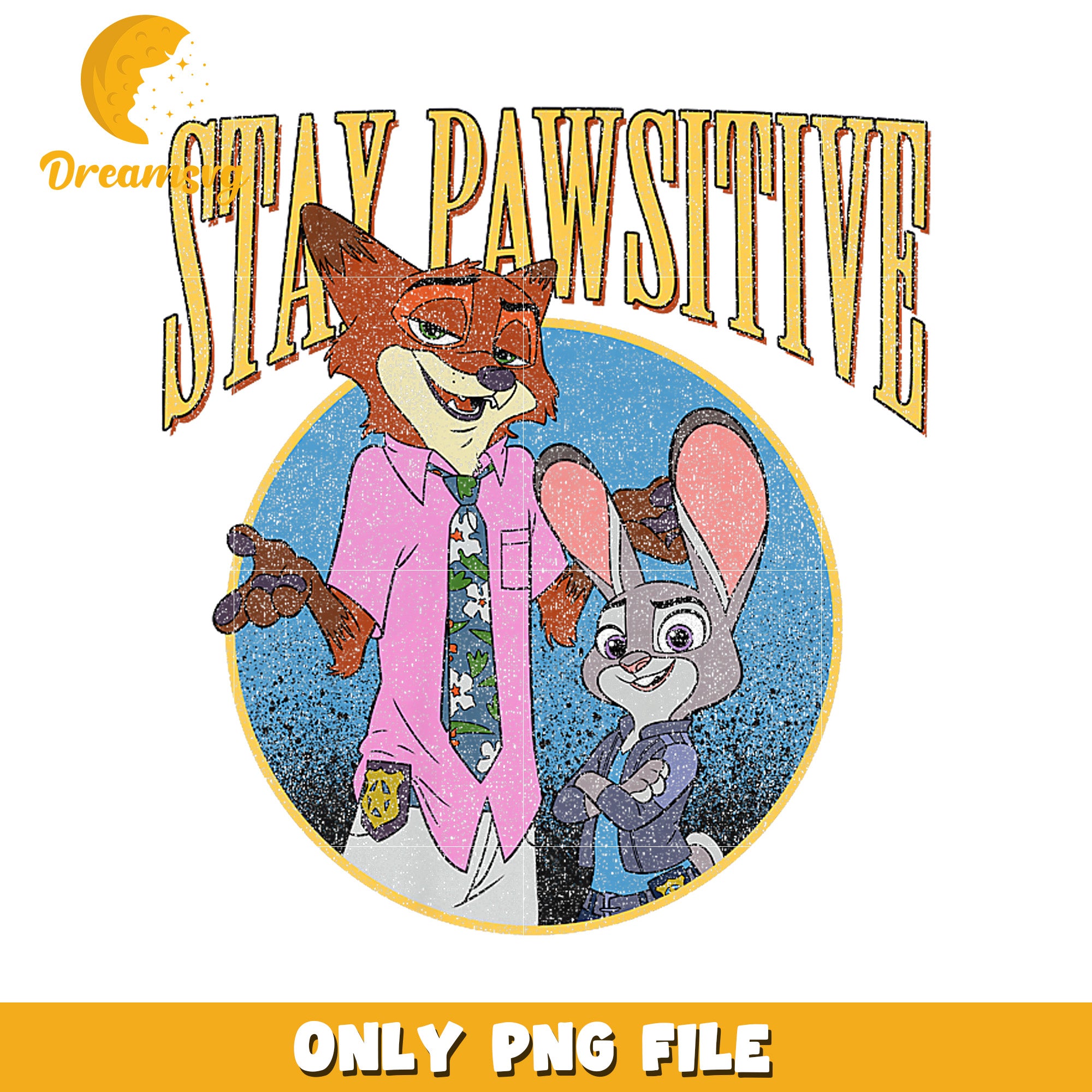 Stay pawsitive png, zootopia 2 png, disney png