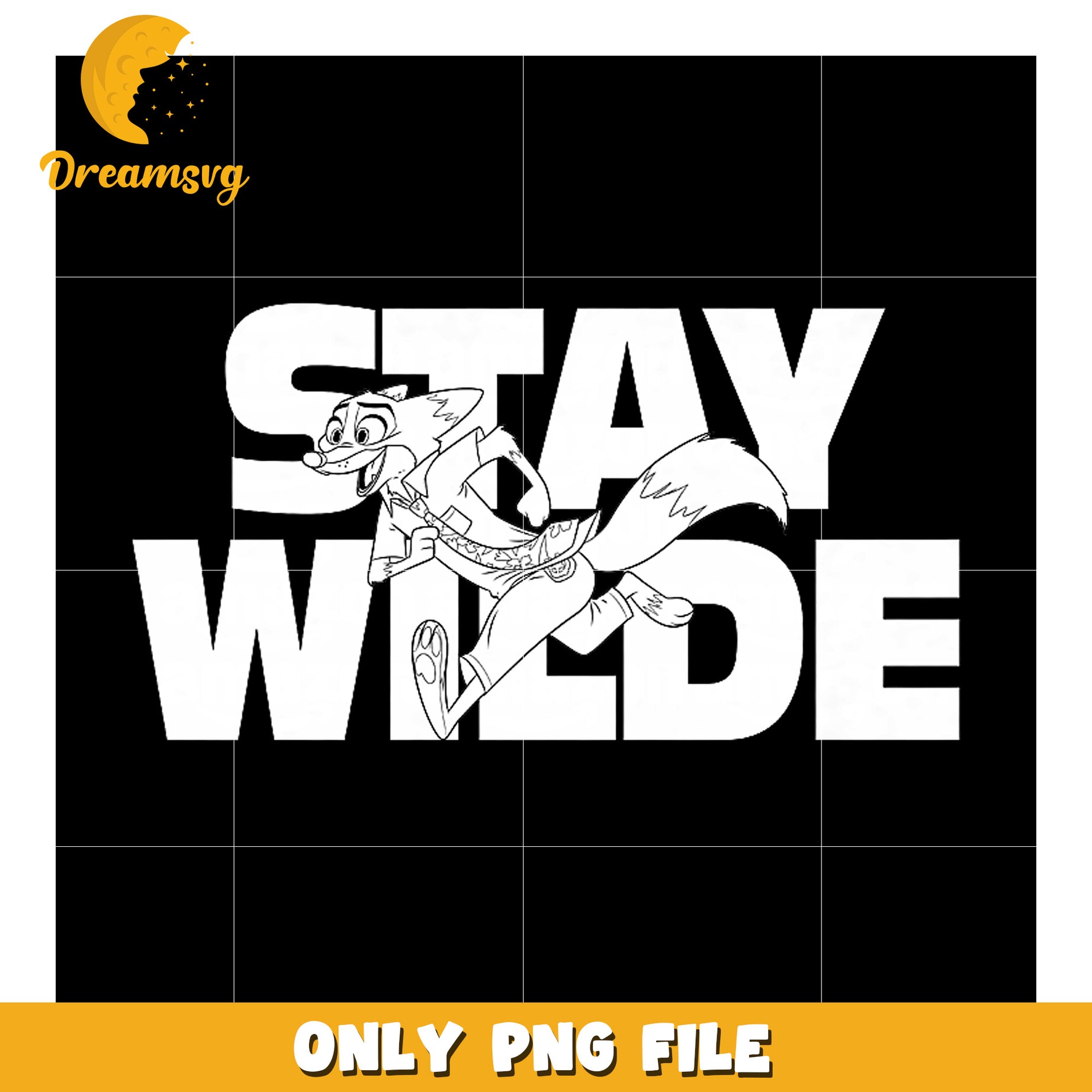 Stay wilde png, disneyland​ png, nick zootopia png