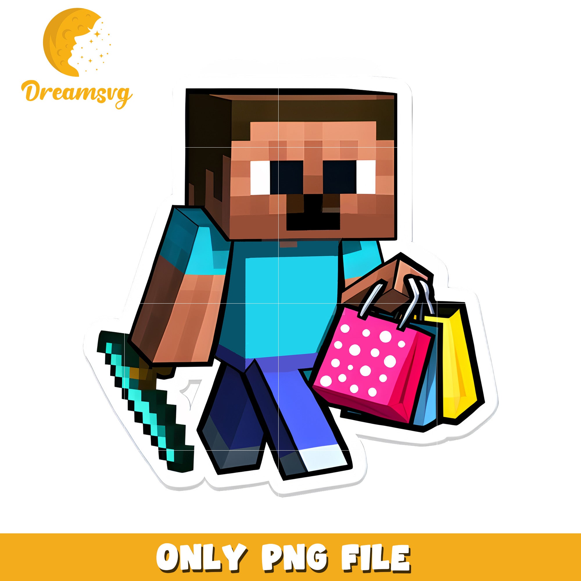 Steve shopping png, minecraft movie png, minecraft games png