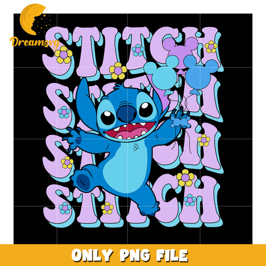 Stitch PNG File, Cute Disney Art, Perfect for Crafts and DIY