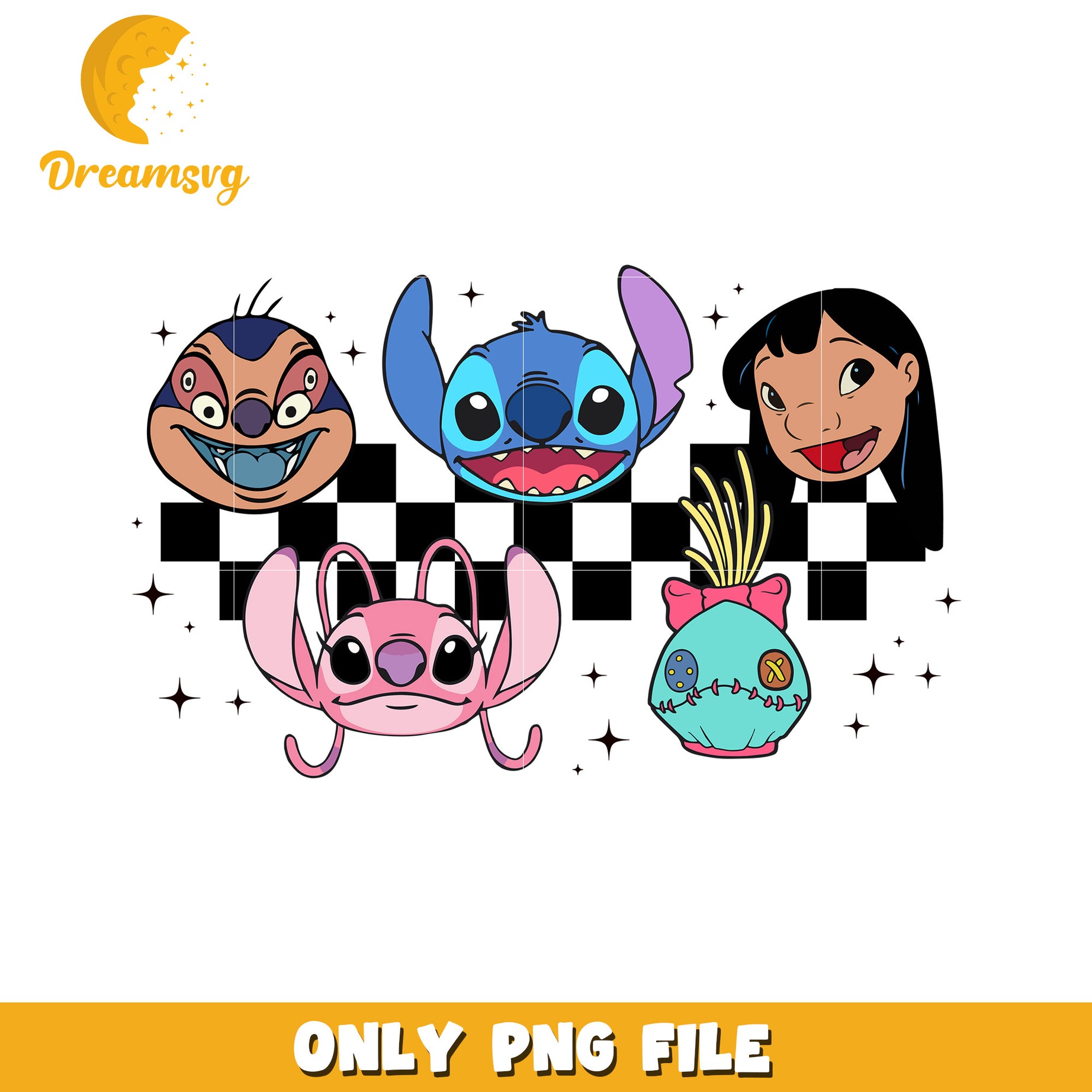 Stitch PNG, Lilo & Stitch, Cartoon, Cute, Characters