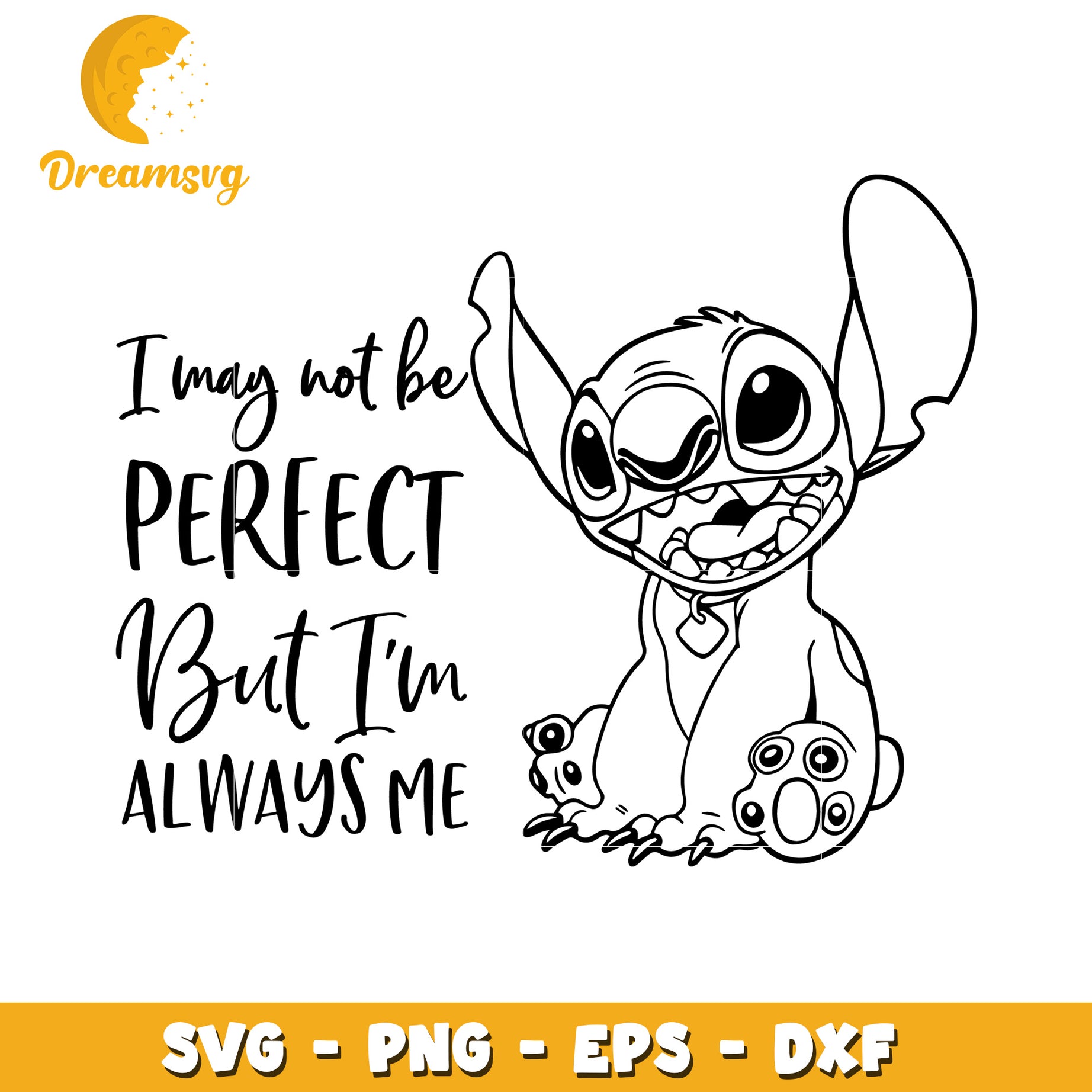 Stitch SVG Cut File Always Me Design