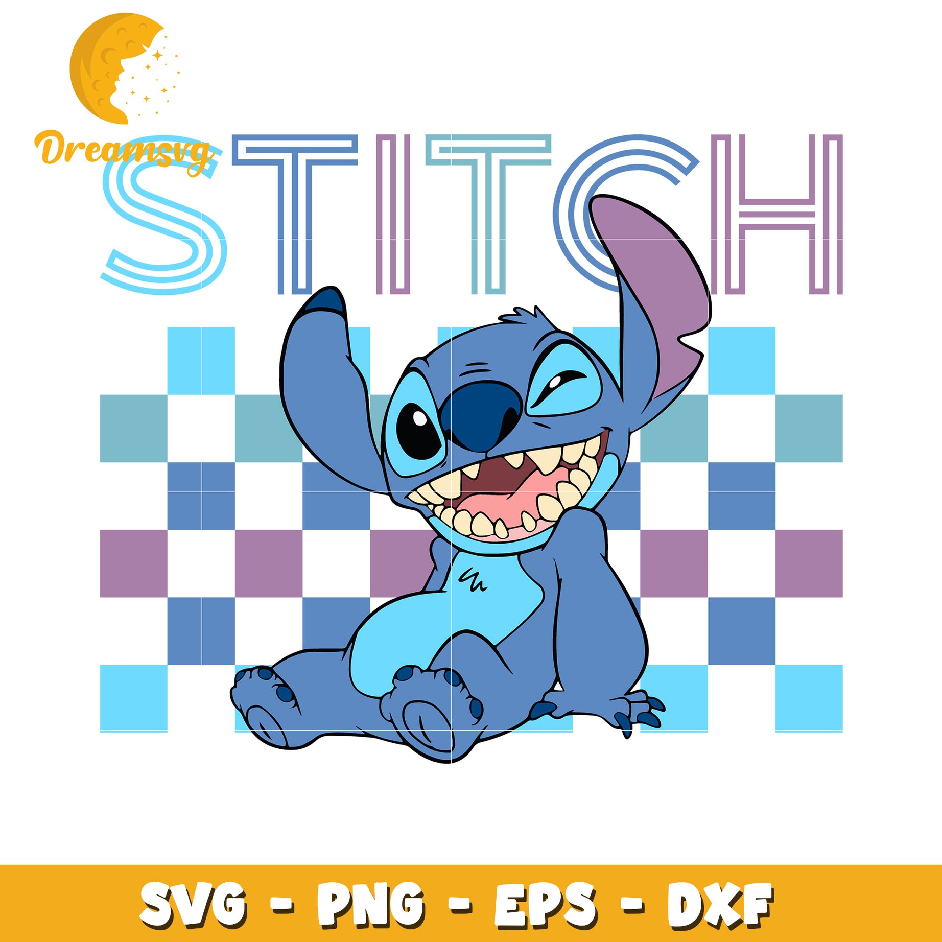 Stitch SVG PNG EPS DXF Files