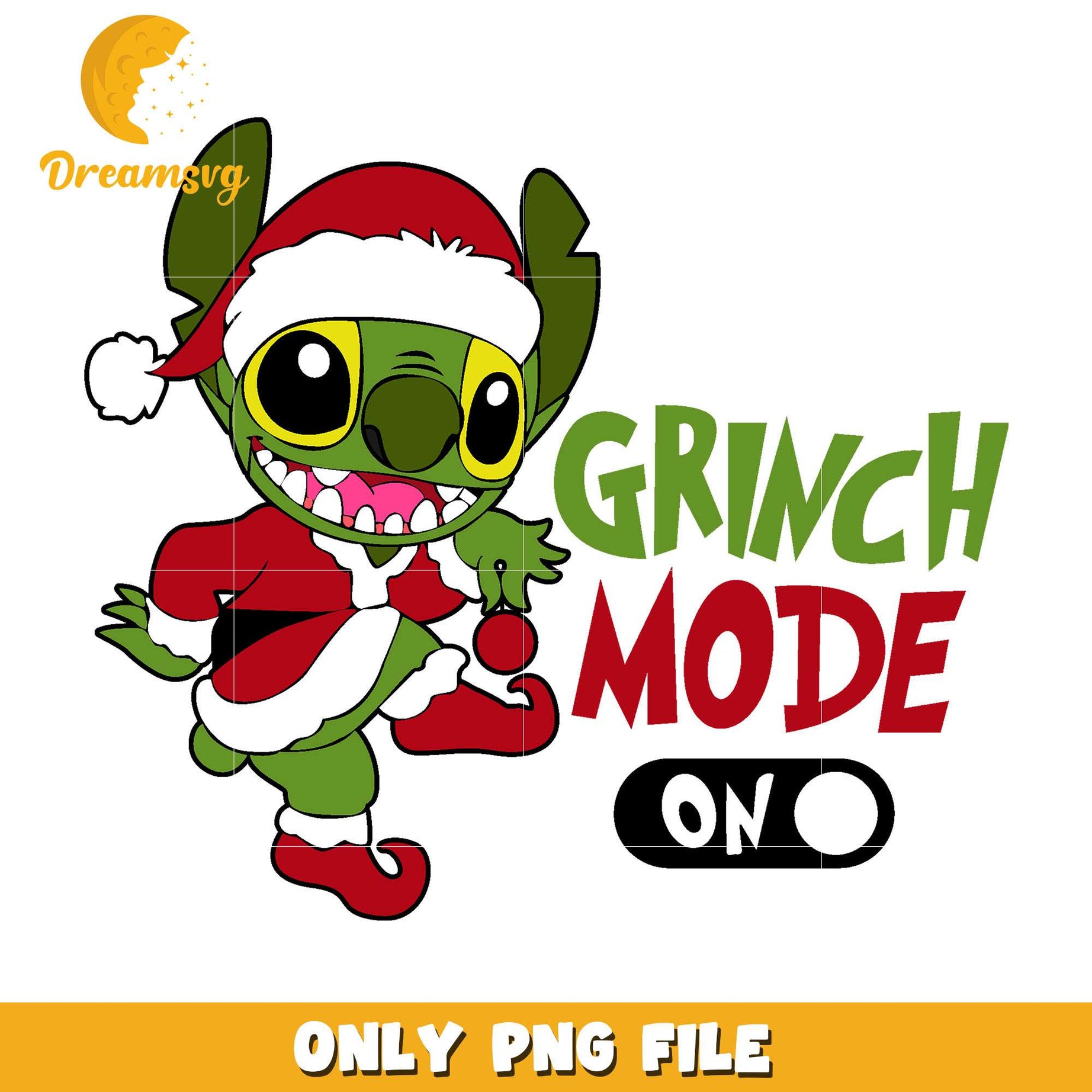 Stitch grinch santa mode png, stitch png, christmas png