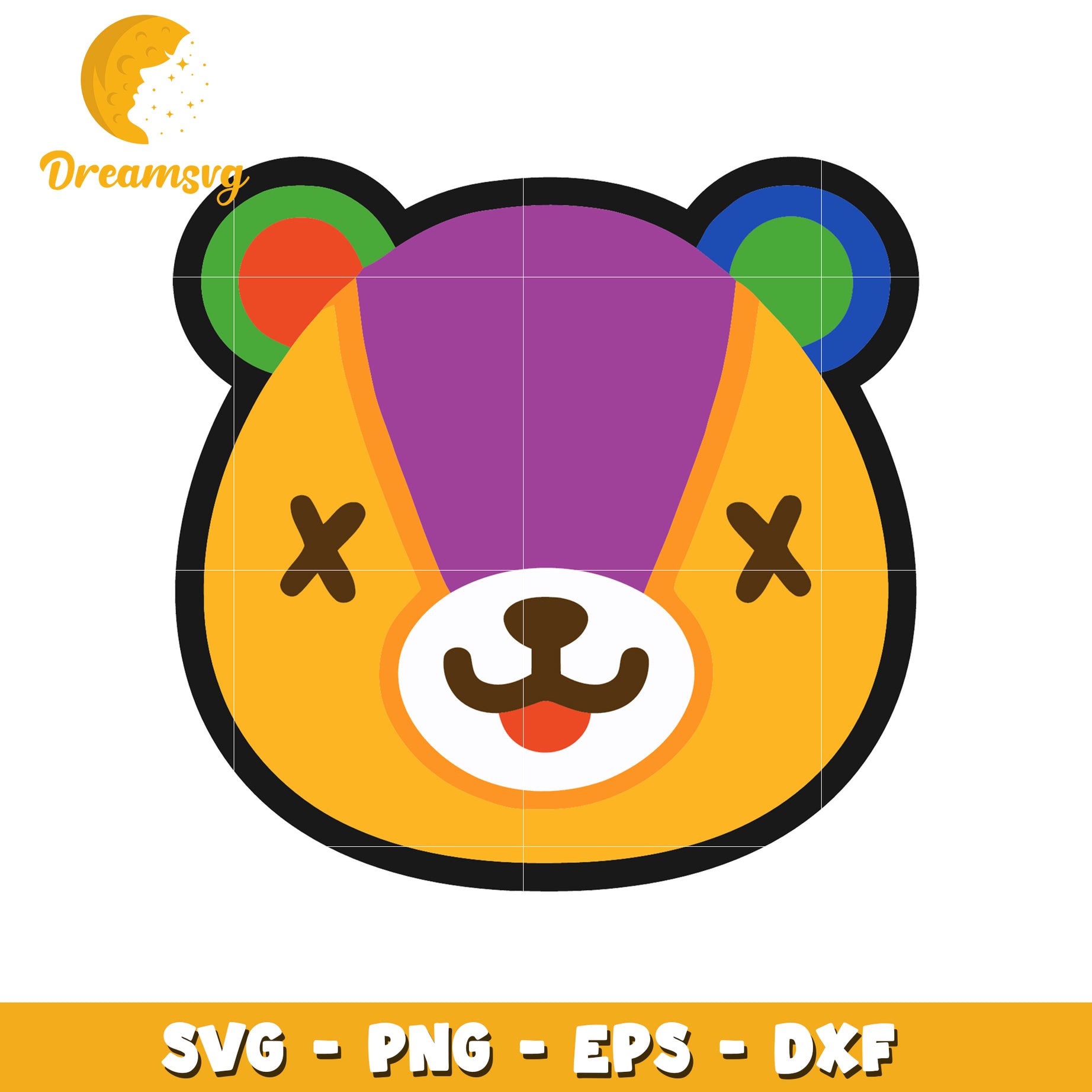 Stitches Animal Crossing SVG Cut File