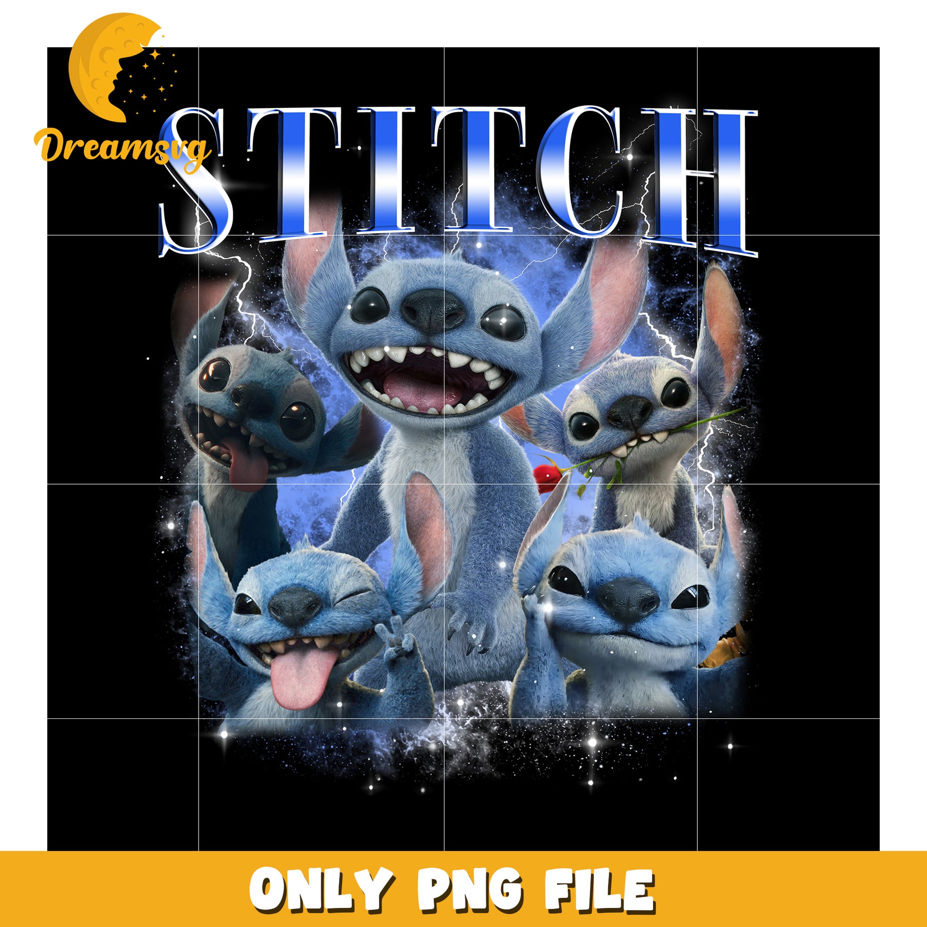 Stitch funny design png, stitch design png, disney stitch png