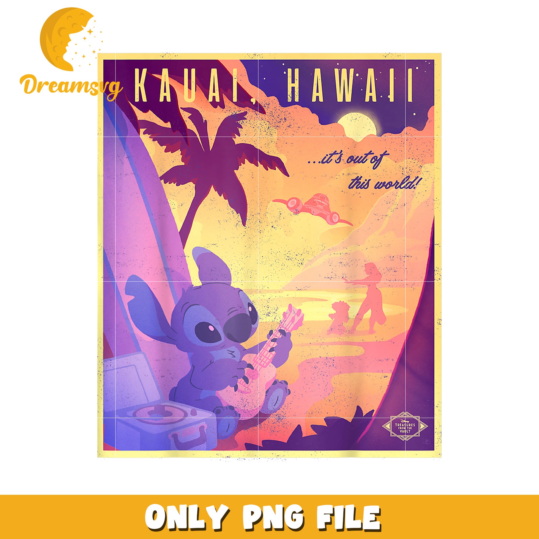Stitch kauai hawaii it’s out of this world png, hawaii stitch png, lilo and stitch png