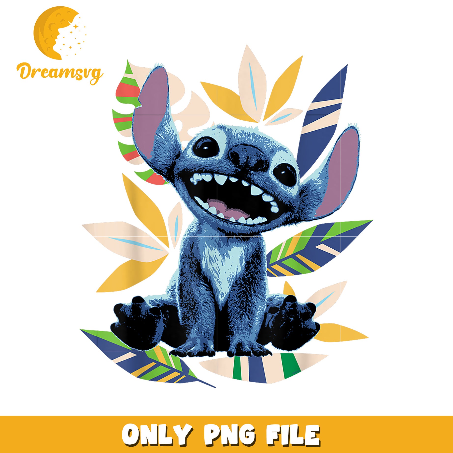 Stitch live action movie tropical island leaf png, tropical island png