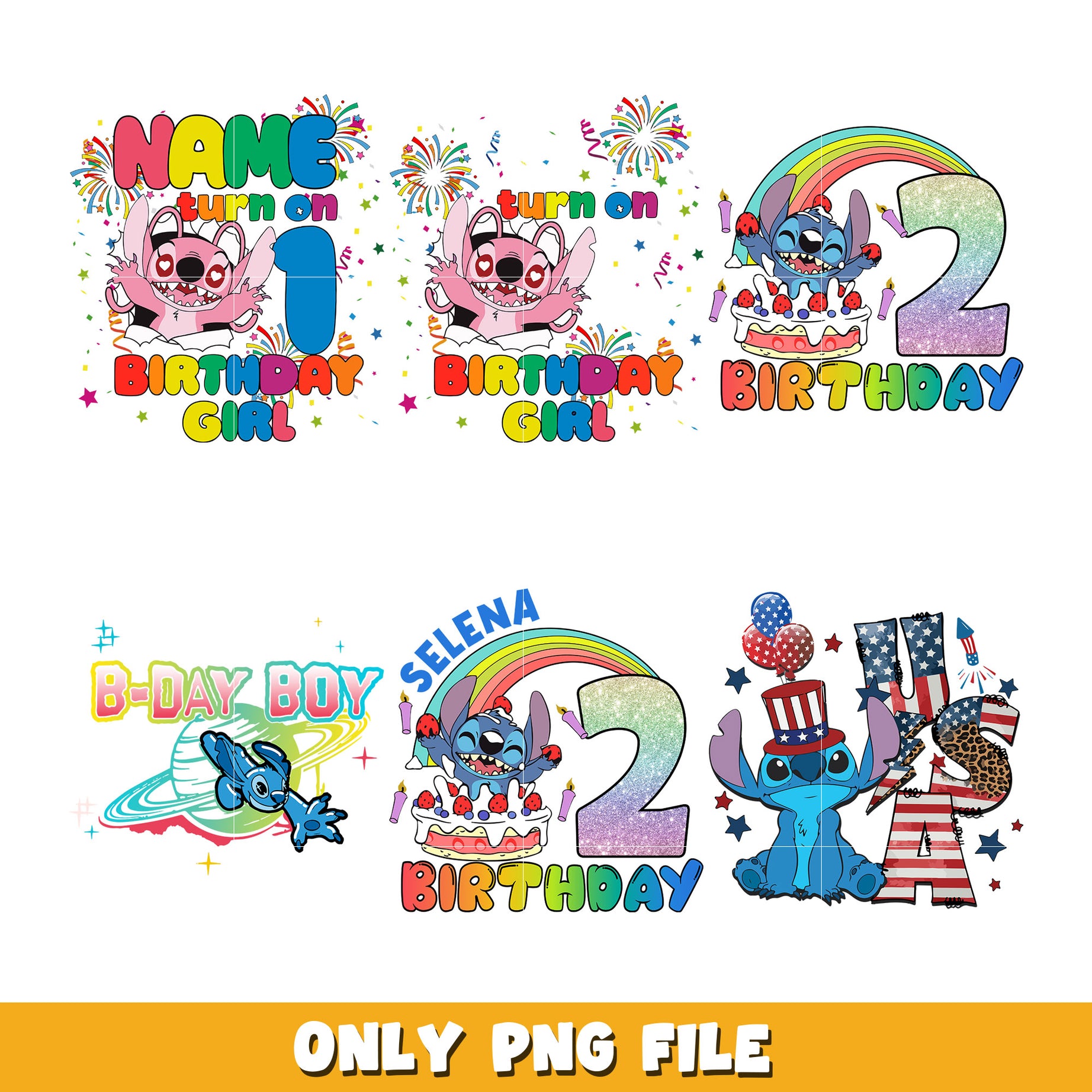 Bundle It's My Birthday bundle png, Disney cartoon png, Digital download 