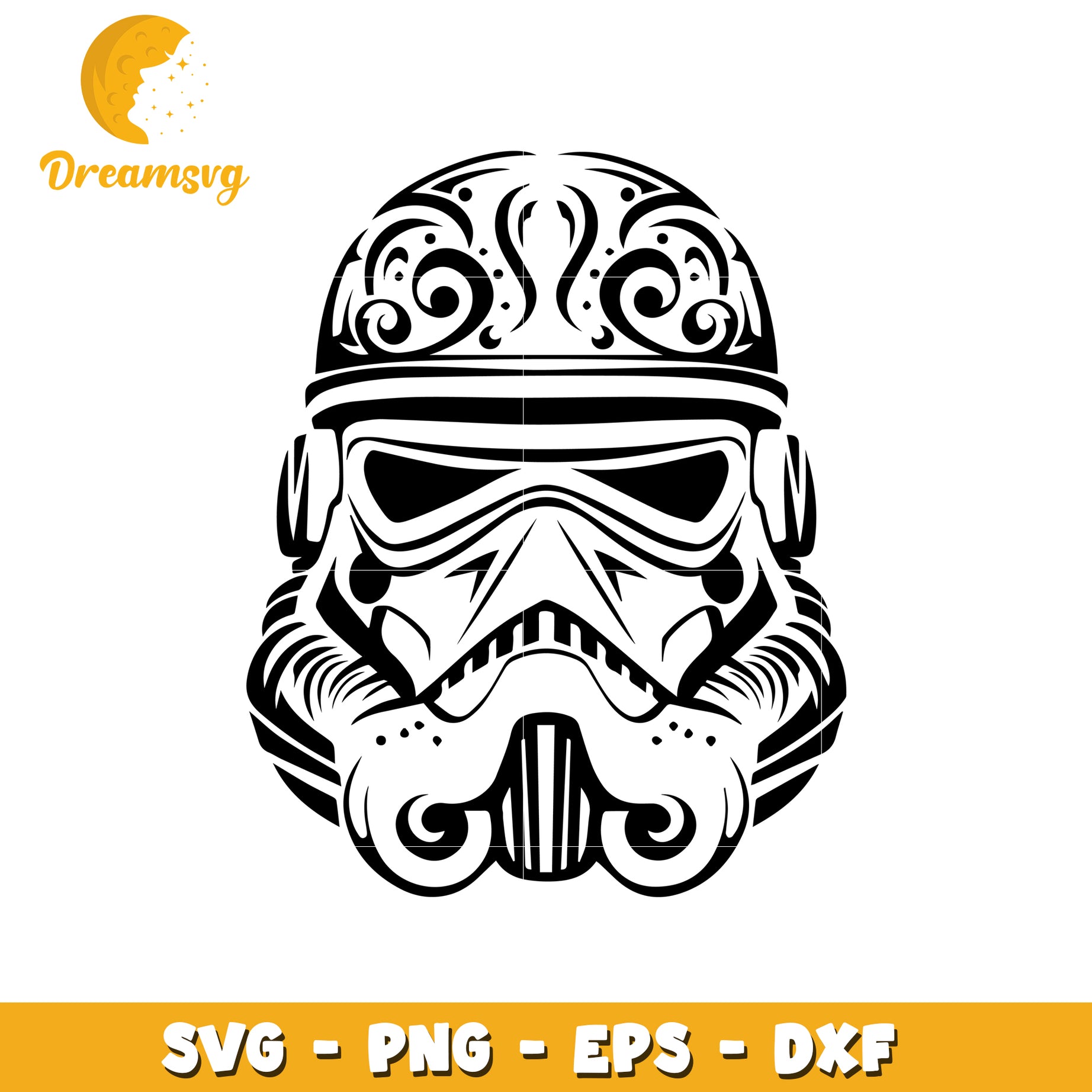 Stormtrooper Tribal SVG Cut File