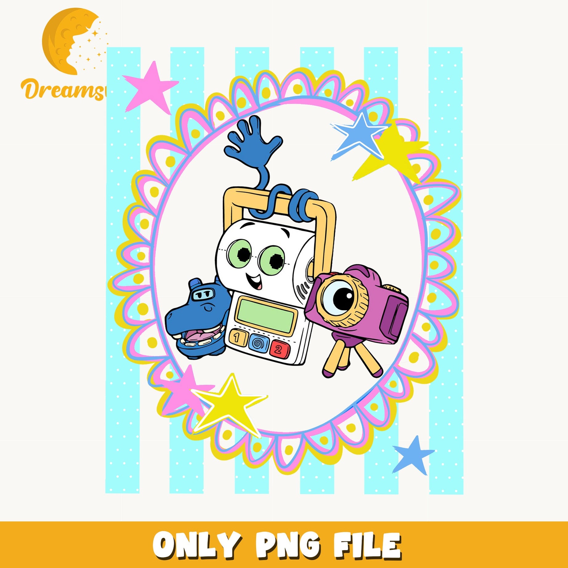 Storybots Characters PNG, Storybots Friends PNG, Kids Cartoon PNG
