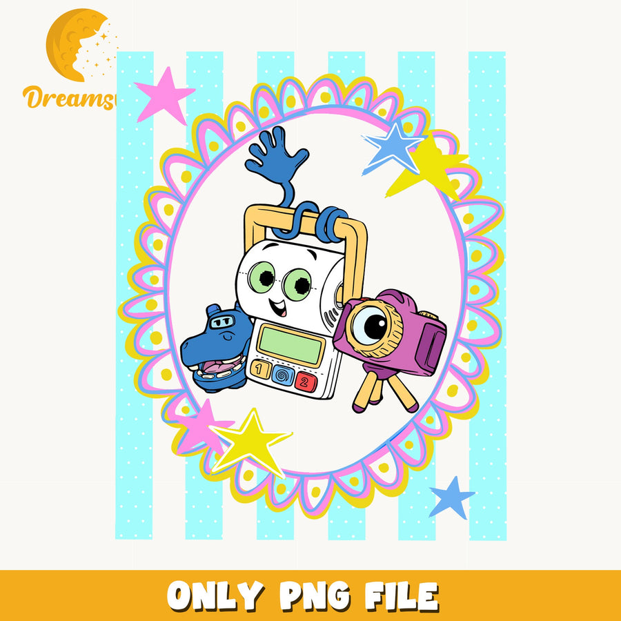 Storybots Characters PNG, Storybots Friends PNG, Kids Cartoon PNG