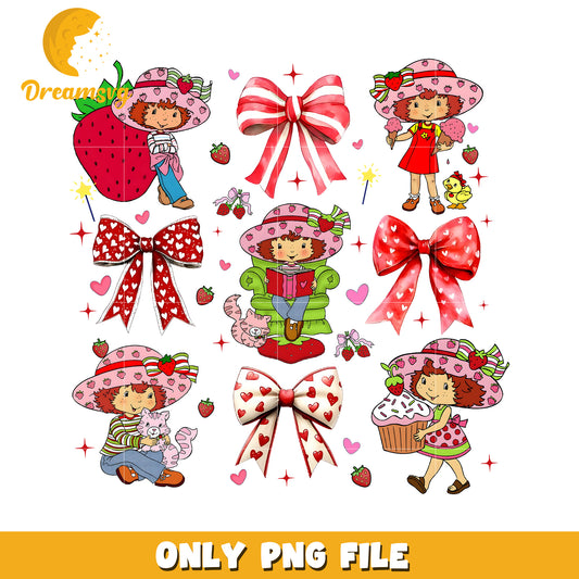 Strawberry Shortcake PNG, Clipart, Sublimation