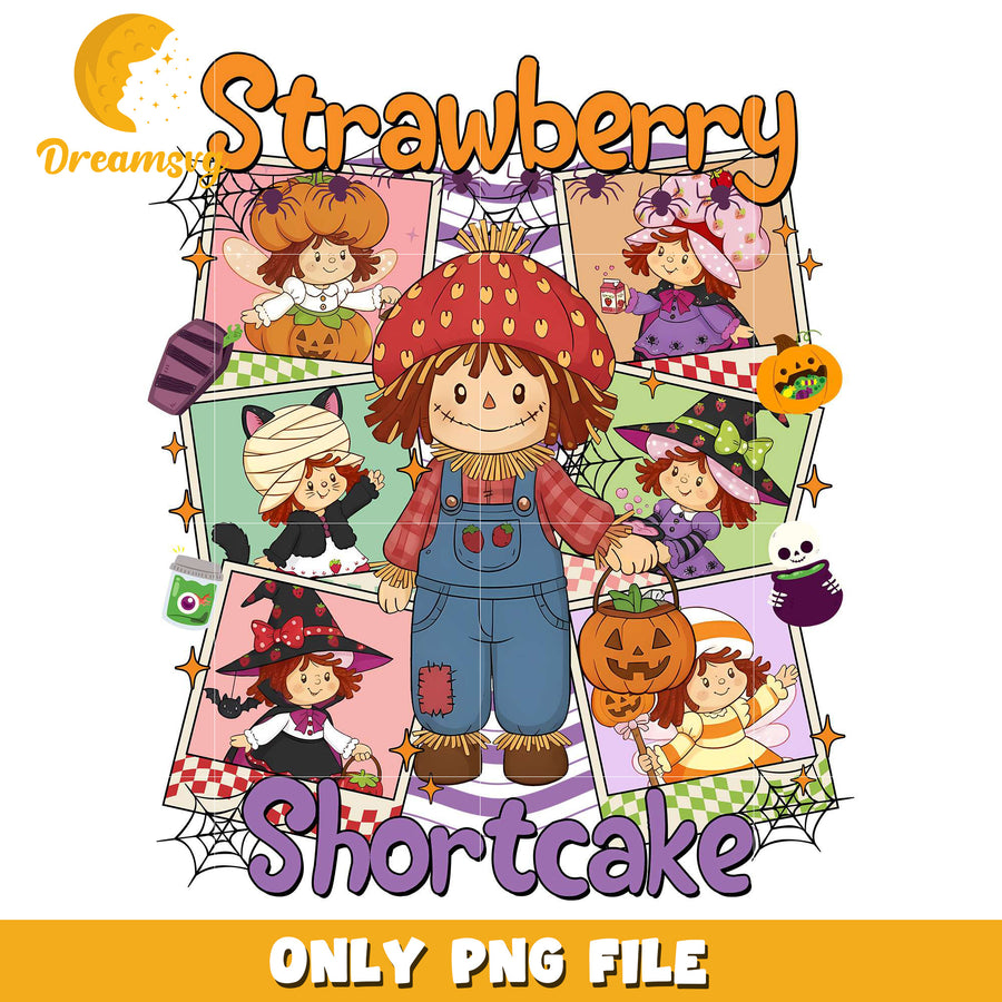 Strawberry shortcake png, halloween eve​​ png, halloween ends​ png